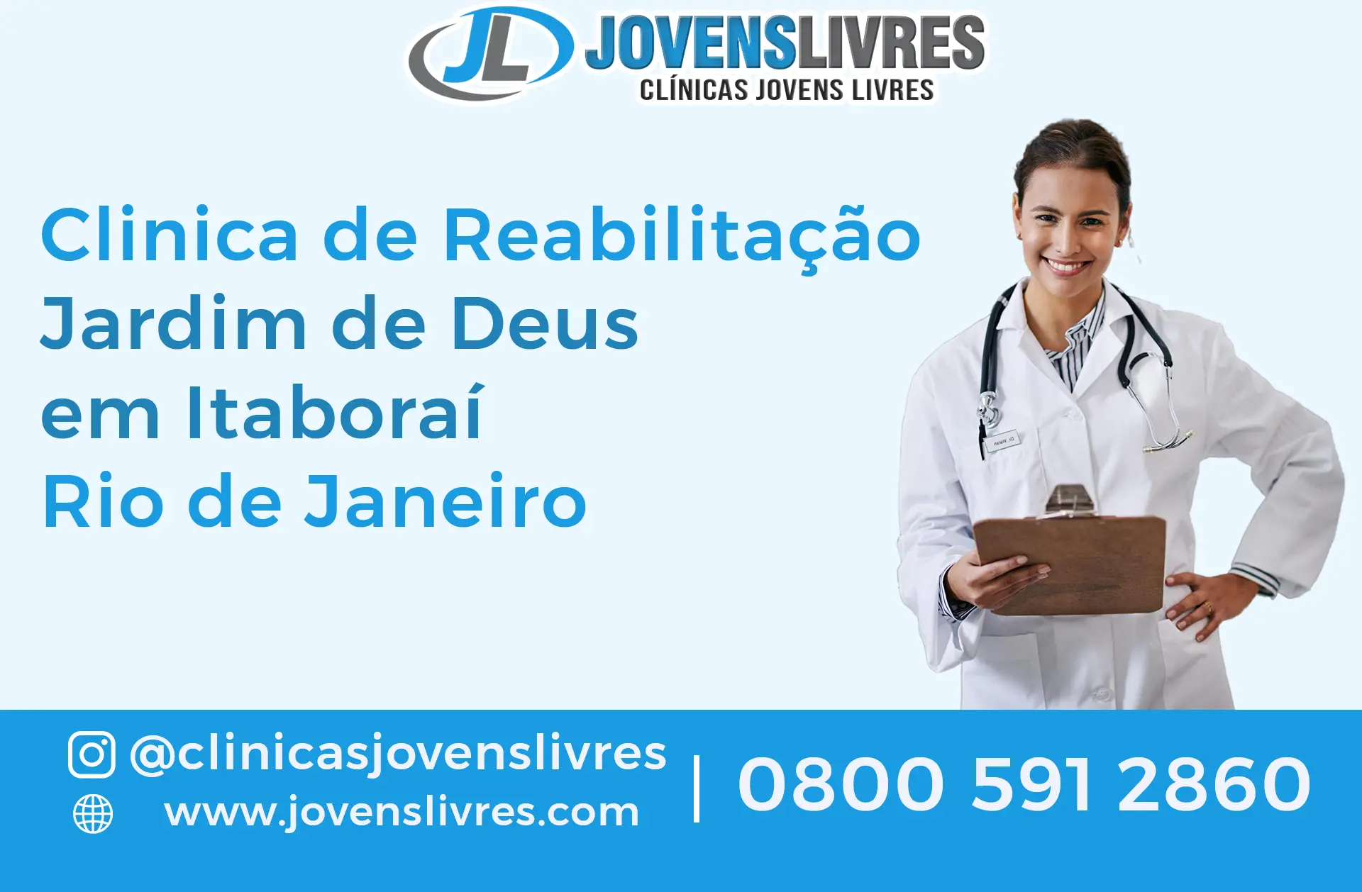 Clínica de Reabilitação Jardim de Deus em Itaboraí - RJ