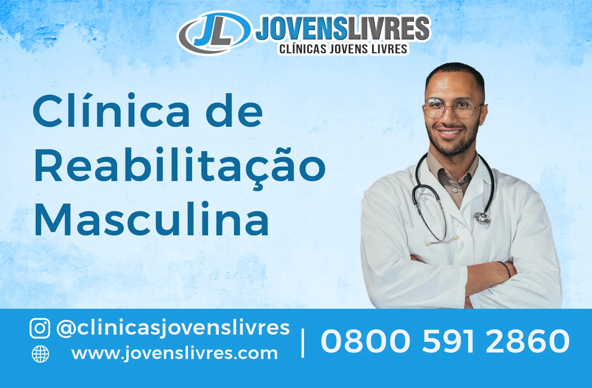 Clínica masculina de reabilitação Jovens Livres