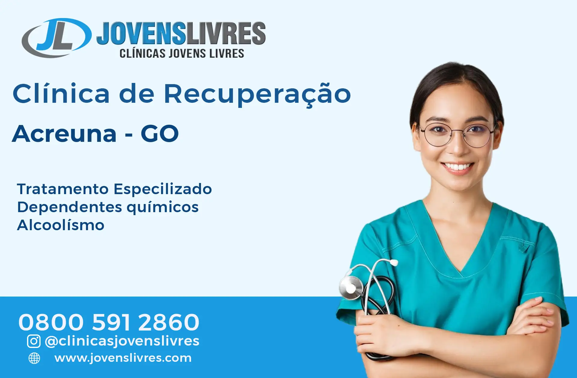 Clínica de Recuperação em Acreúna - GO