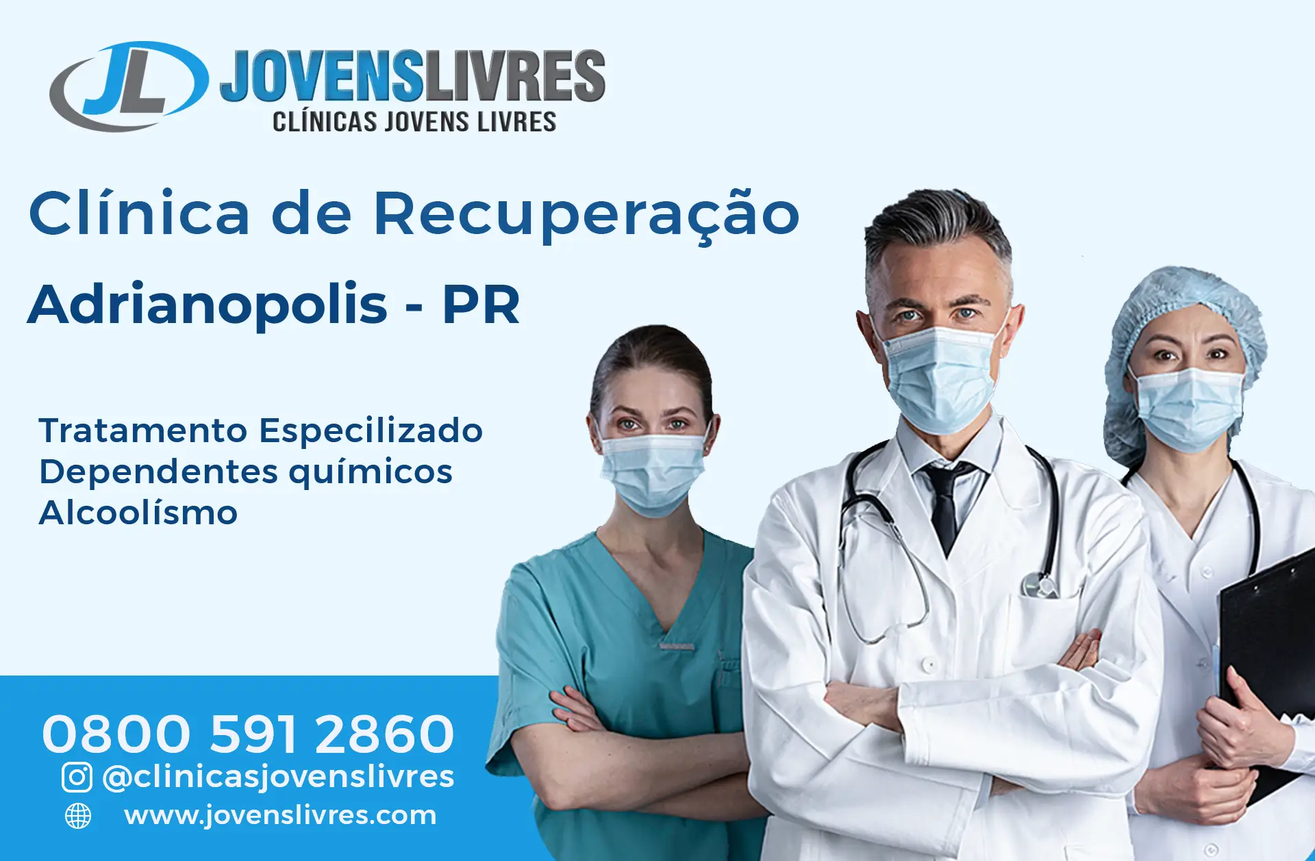 Clínica de Recuperação em Adrianópolis - PR