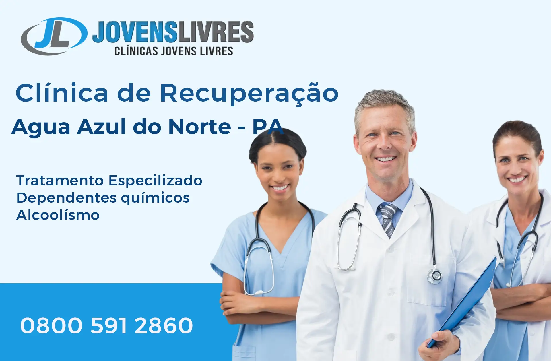 Clínica de Recuperação em Água Azul do Norte - PA