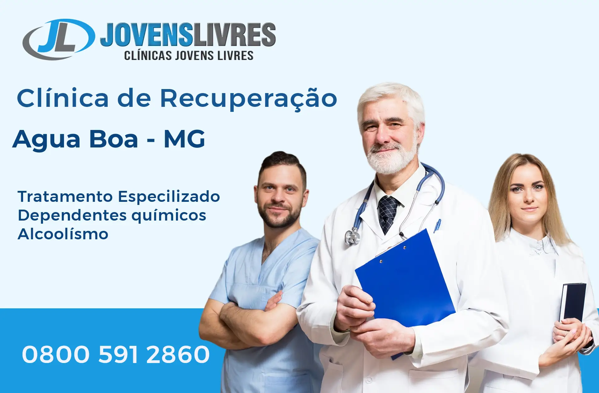 Clínica de Recuperação em Água Boa - MG