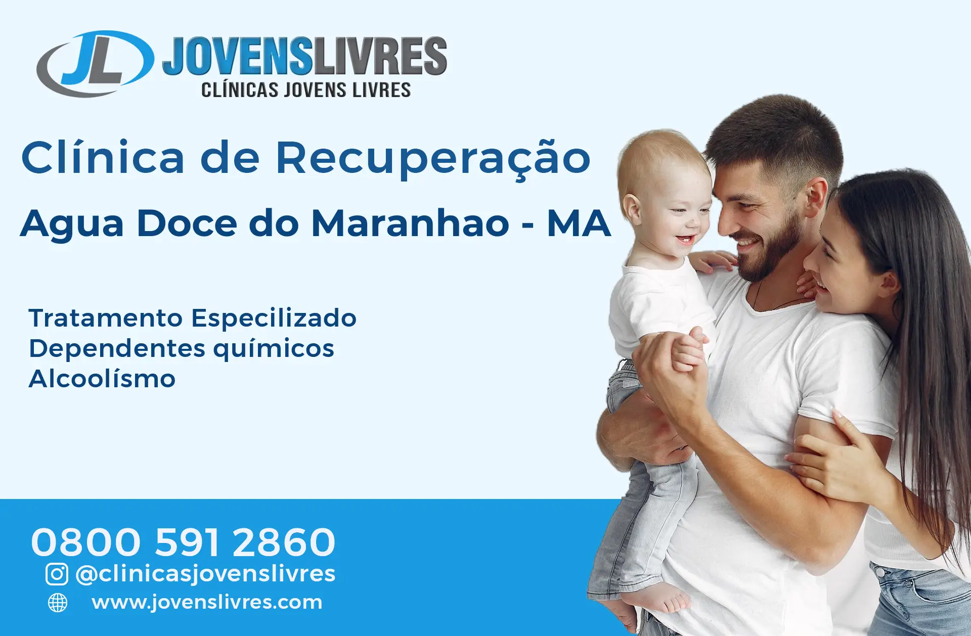 Clínica de Recuperação em Água Doce do Maranhão - MA