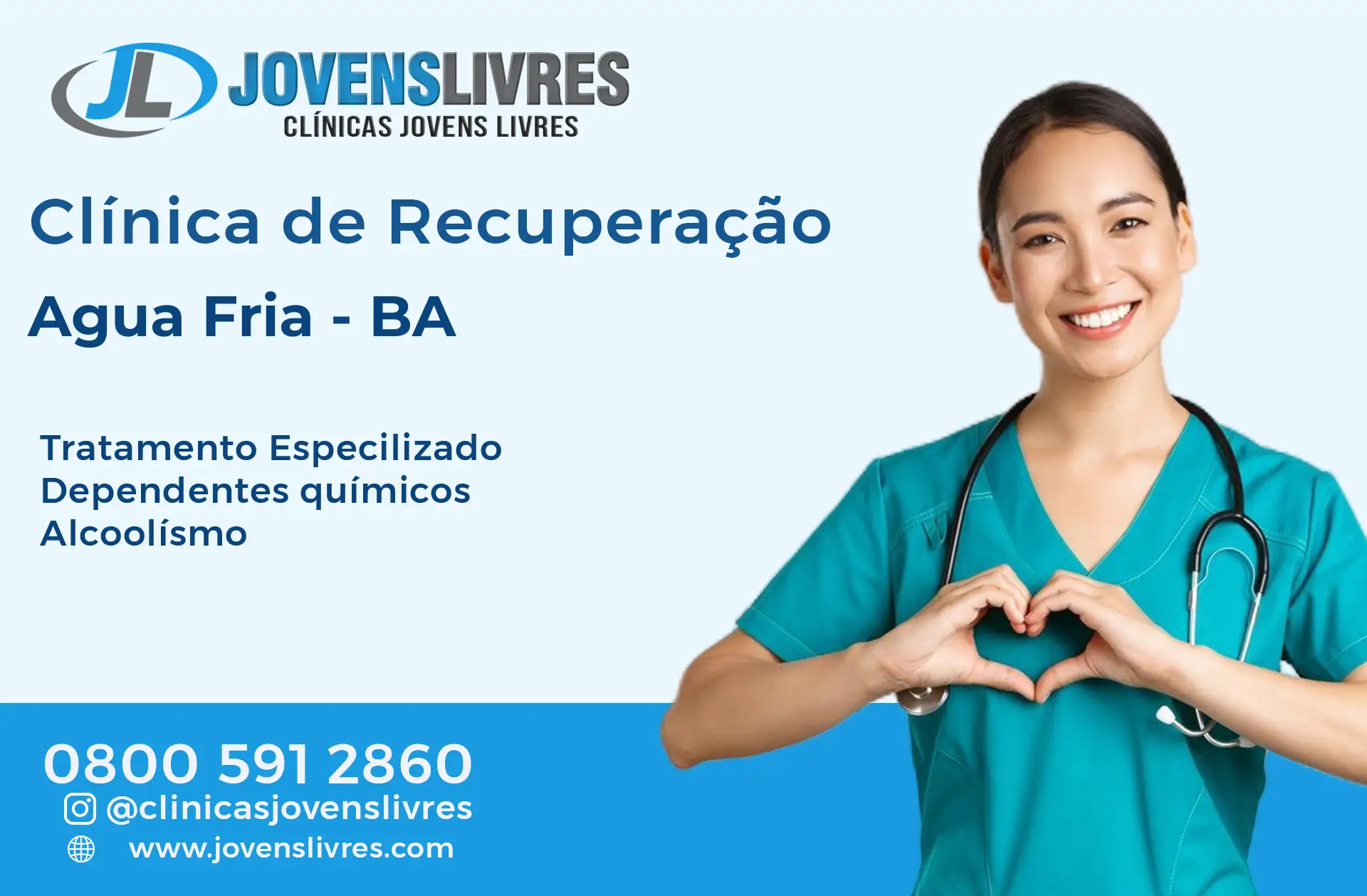 Clínica de Recuperação em Água Fria - BA