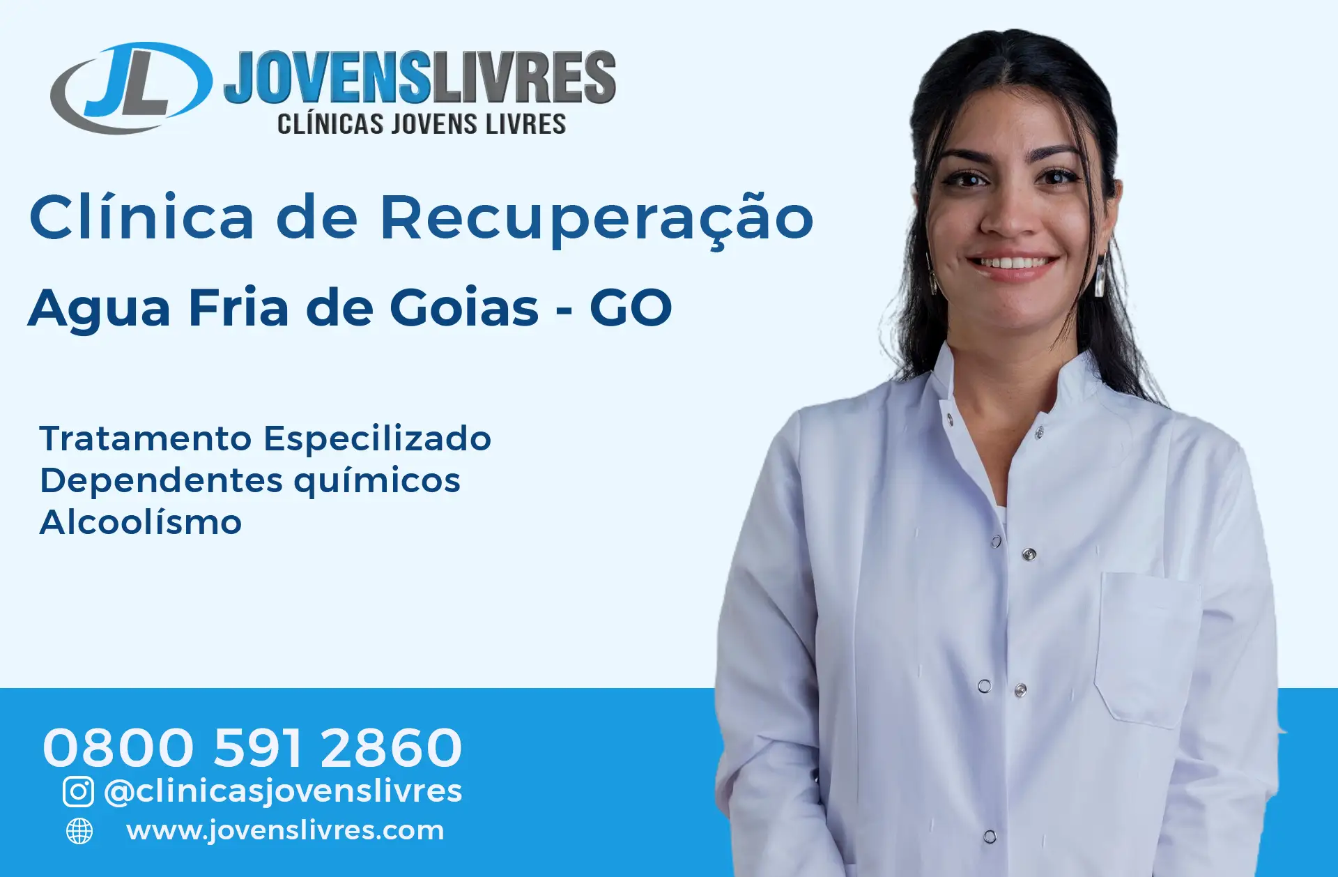 Clínica de Recuperação em Água Fria de Goiás - GO