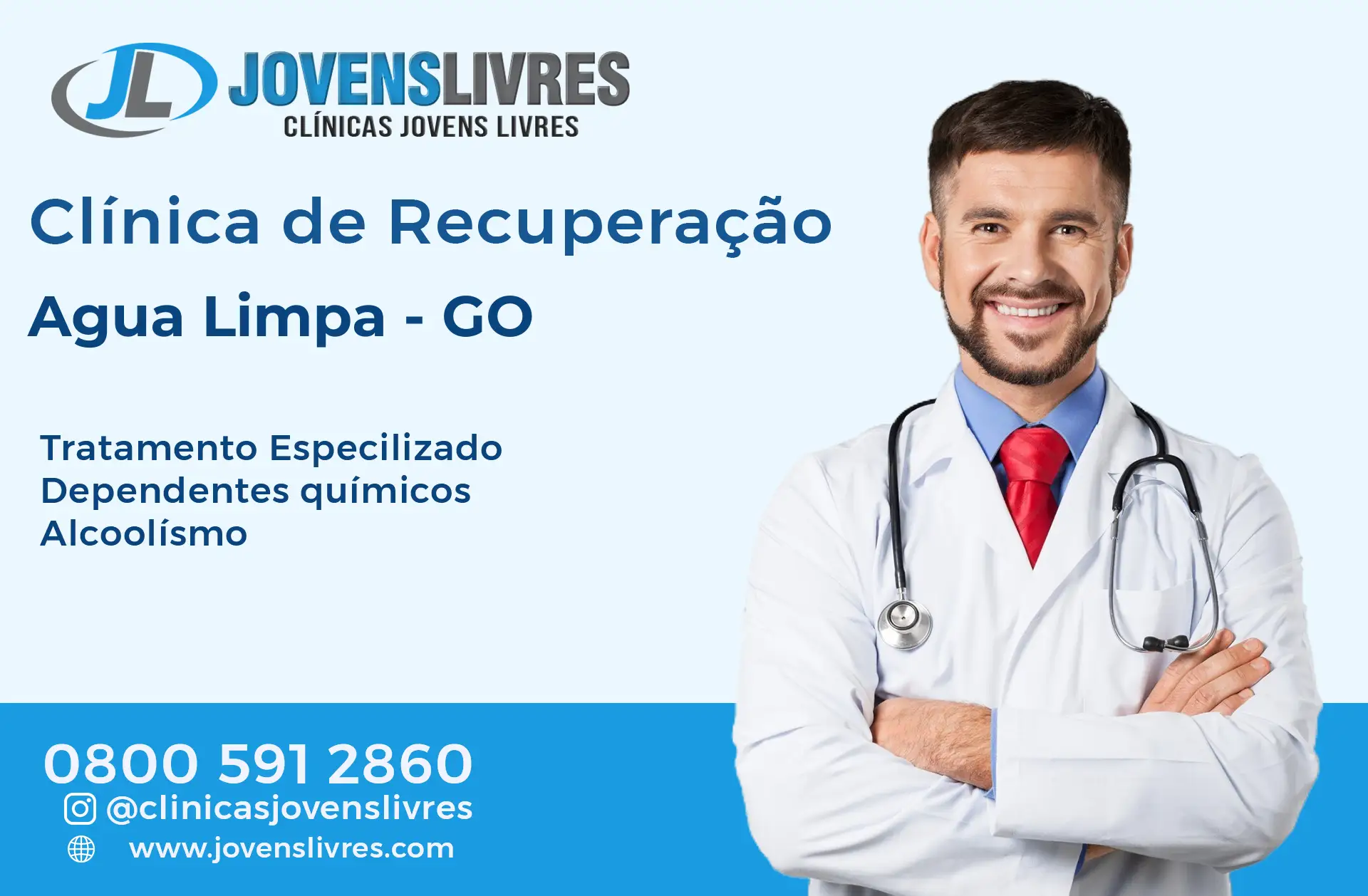 Clínica de Recuperação em Água Limpa - GO