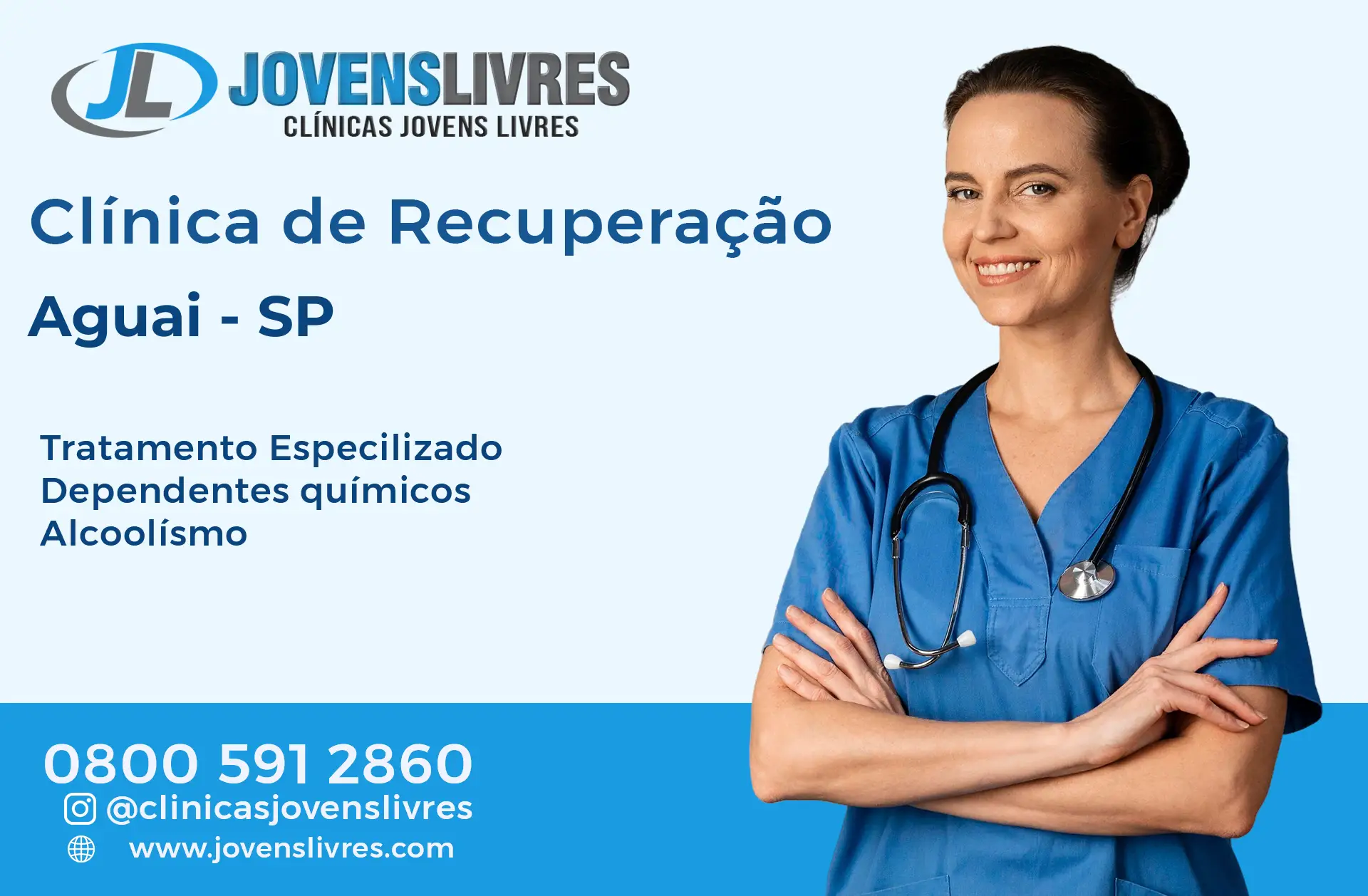 Clínica de Recuperação em Aguaí - SP