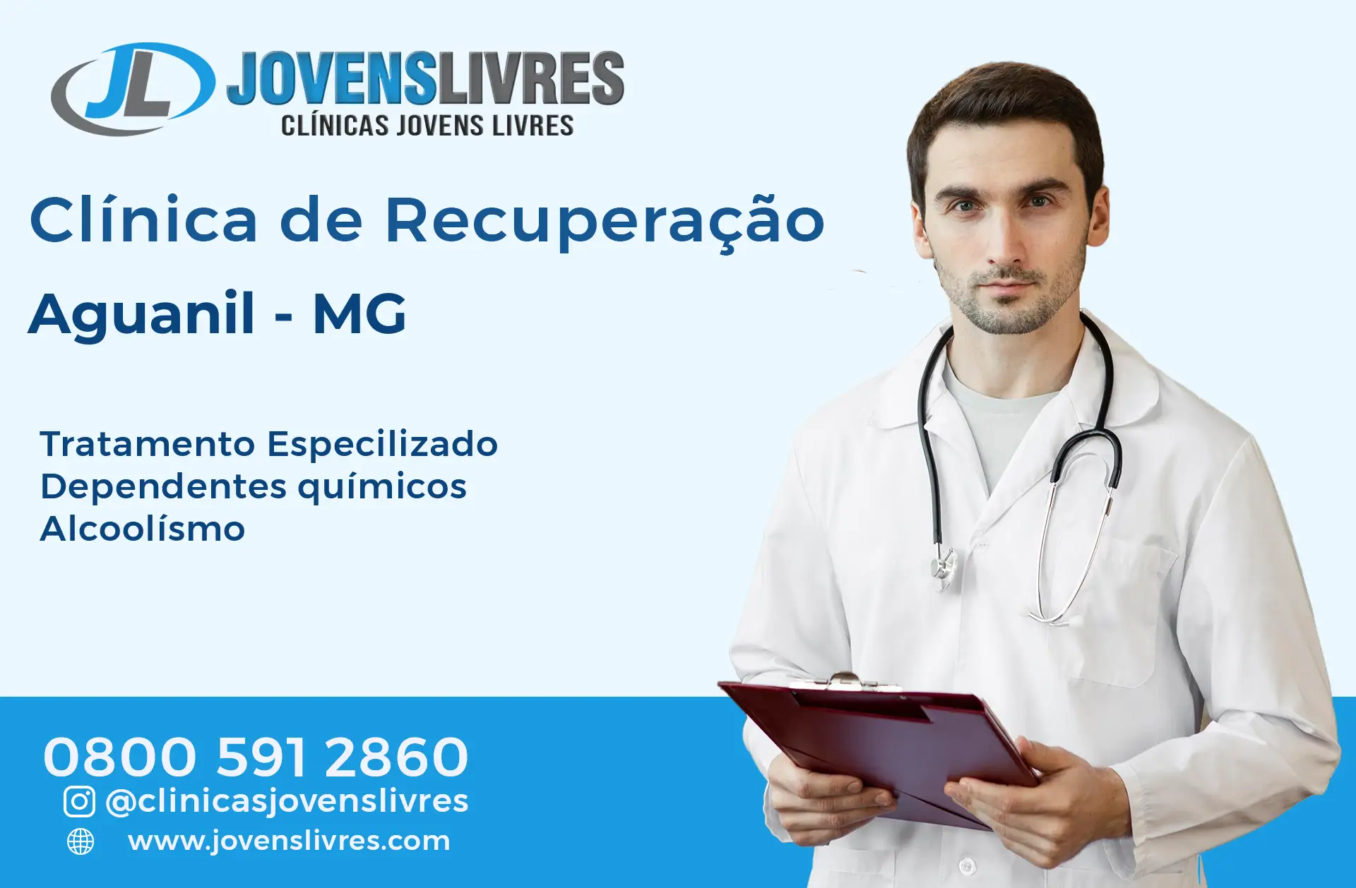 Clínica de Recuperação em Aguanil - MG