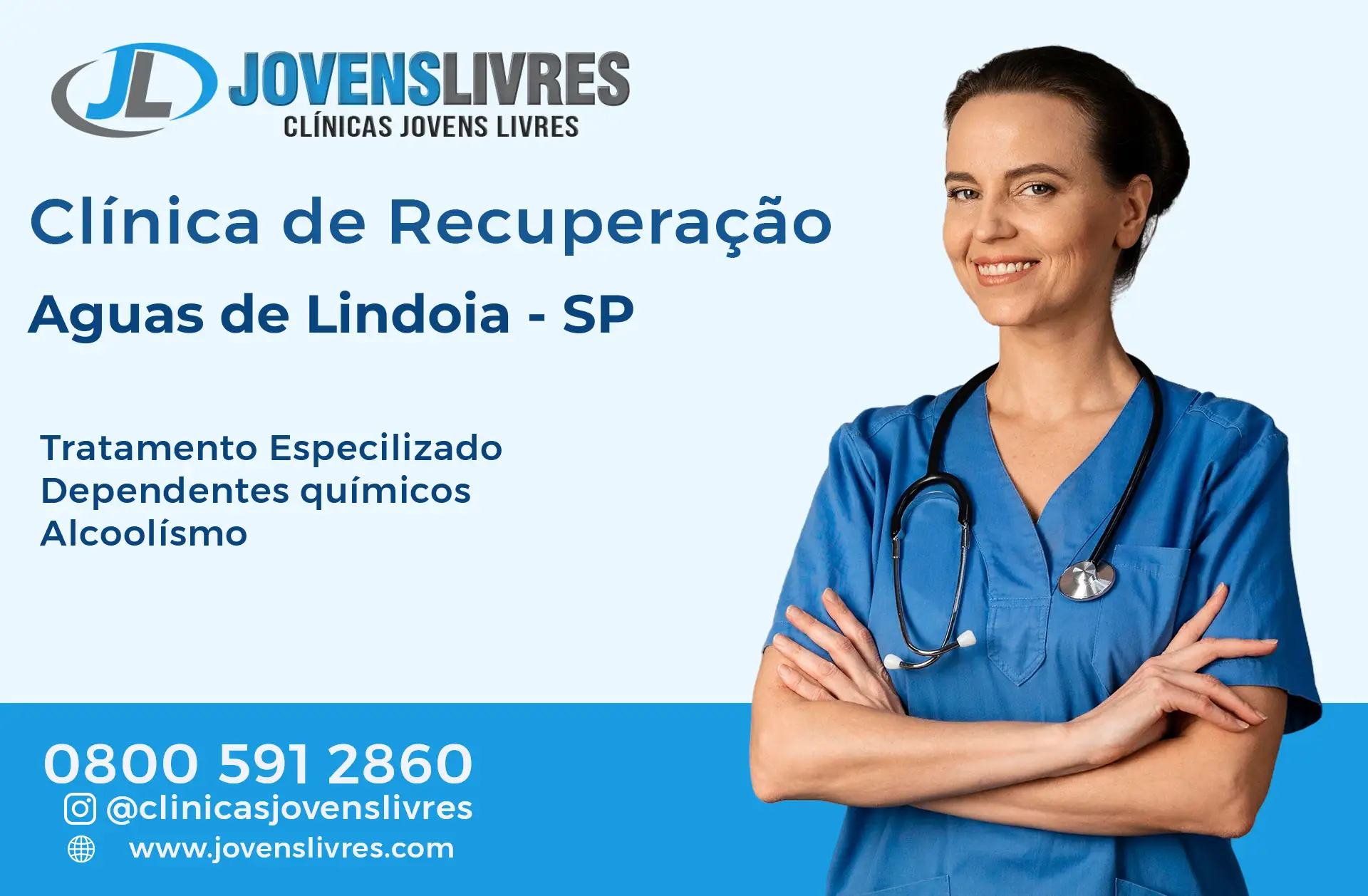 Clínica de Recuperação em Águas de Lindóia - SP