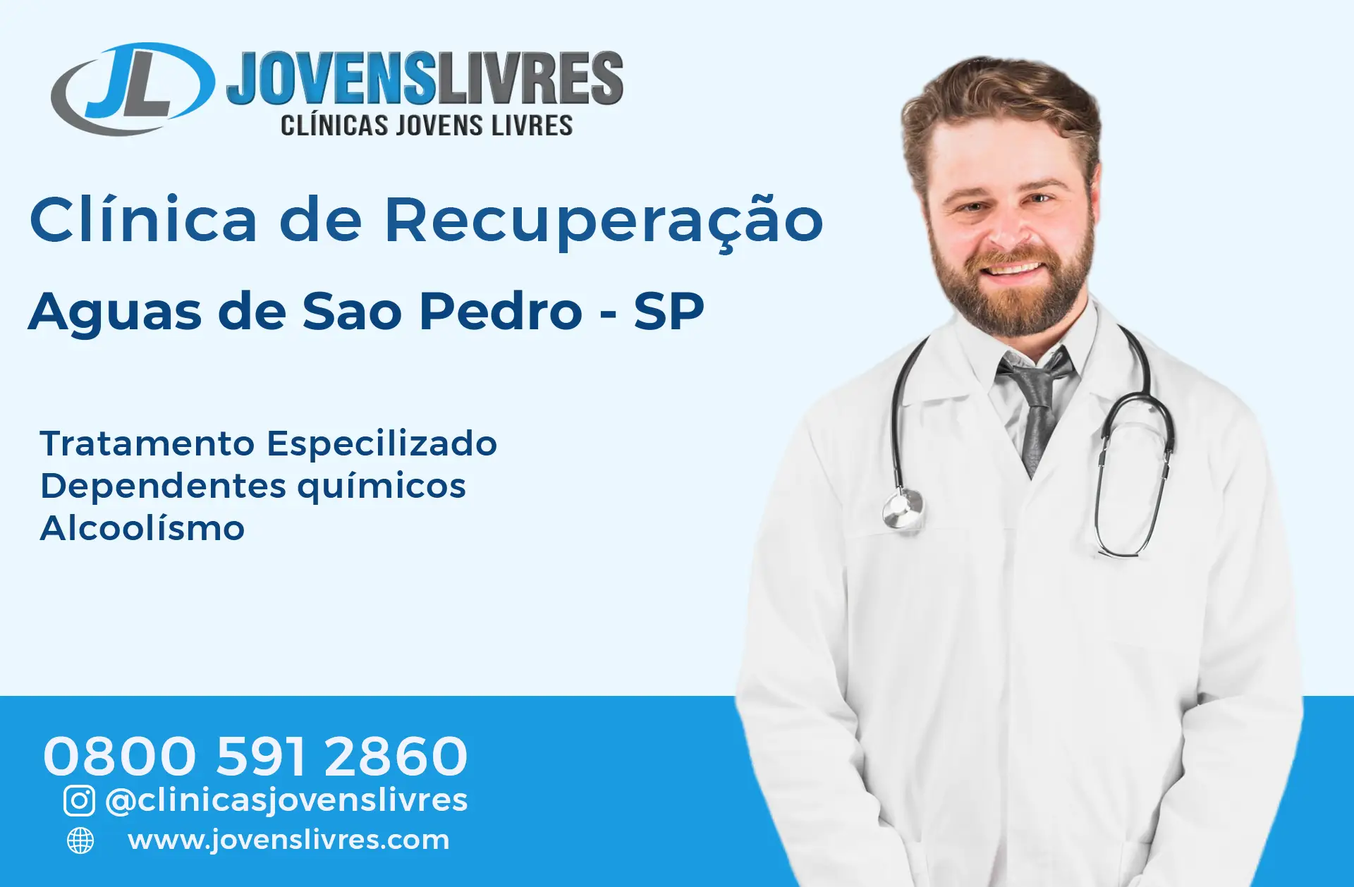 Clínica de Recuperação em Águas de São Pedro - SP