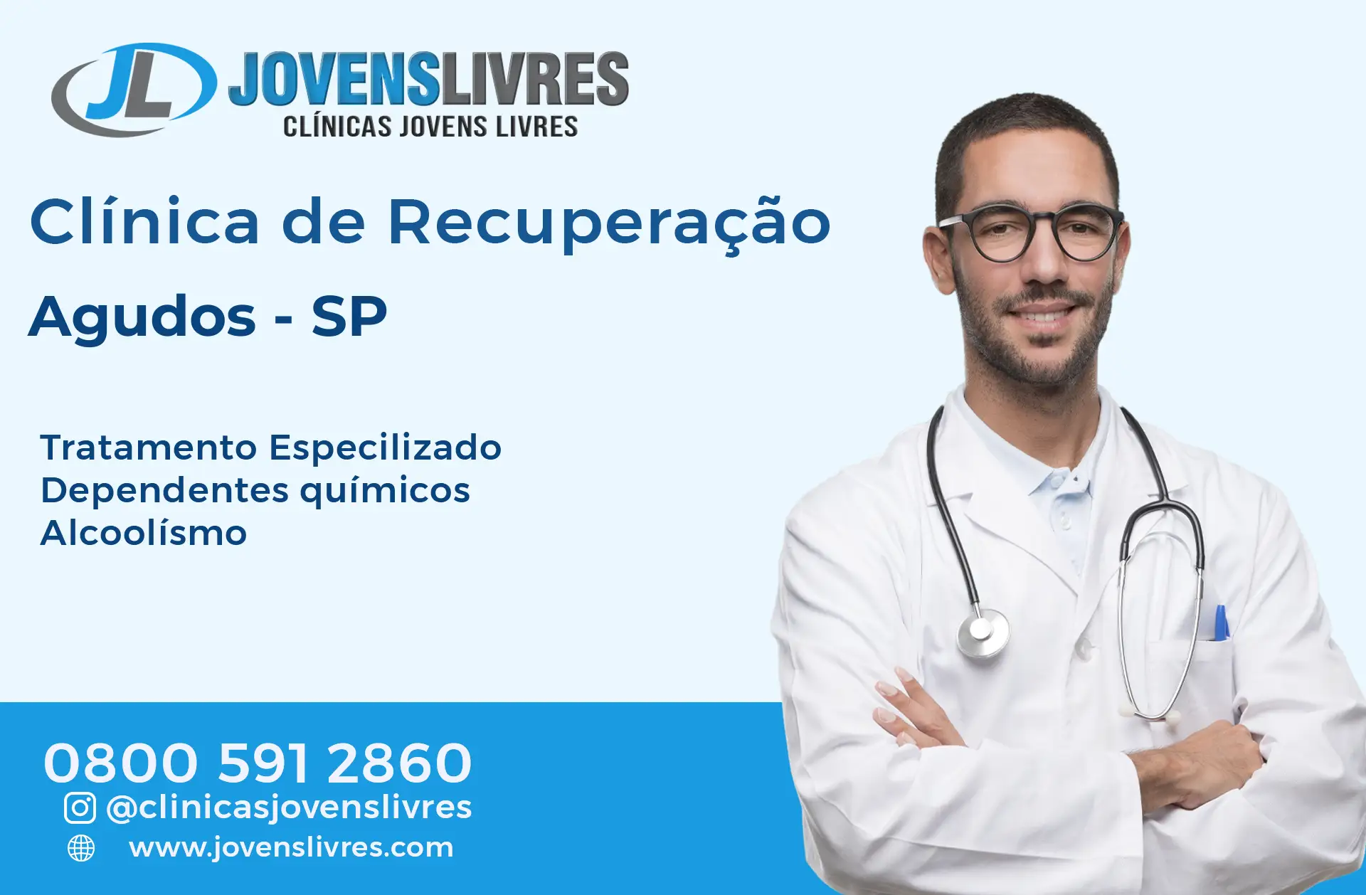 Clínica de Recuperação em Agudos - SP