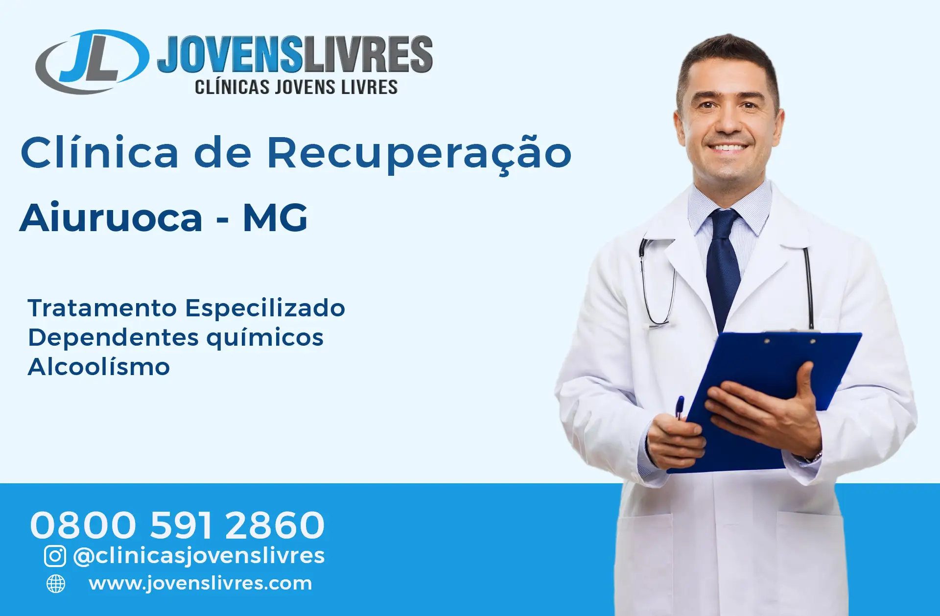 Clínica de Recuperação em Aiuruoca - MG