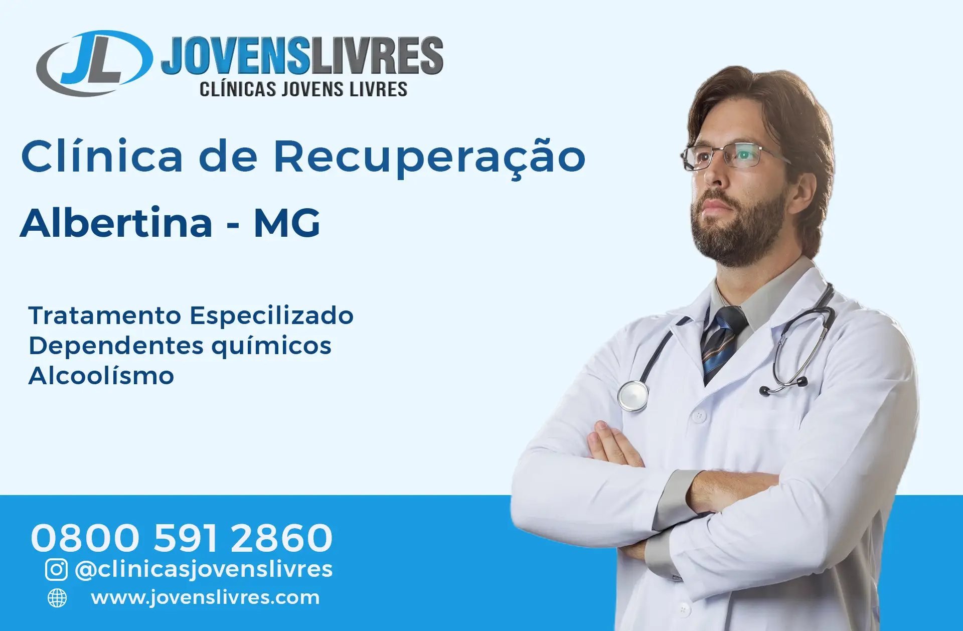 Clínica de Recuperação em Albertina - MG