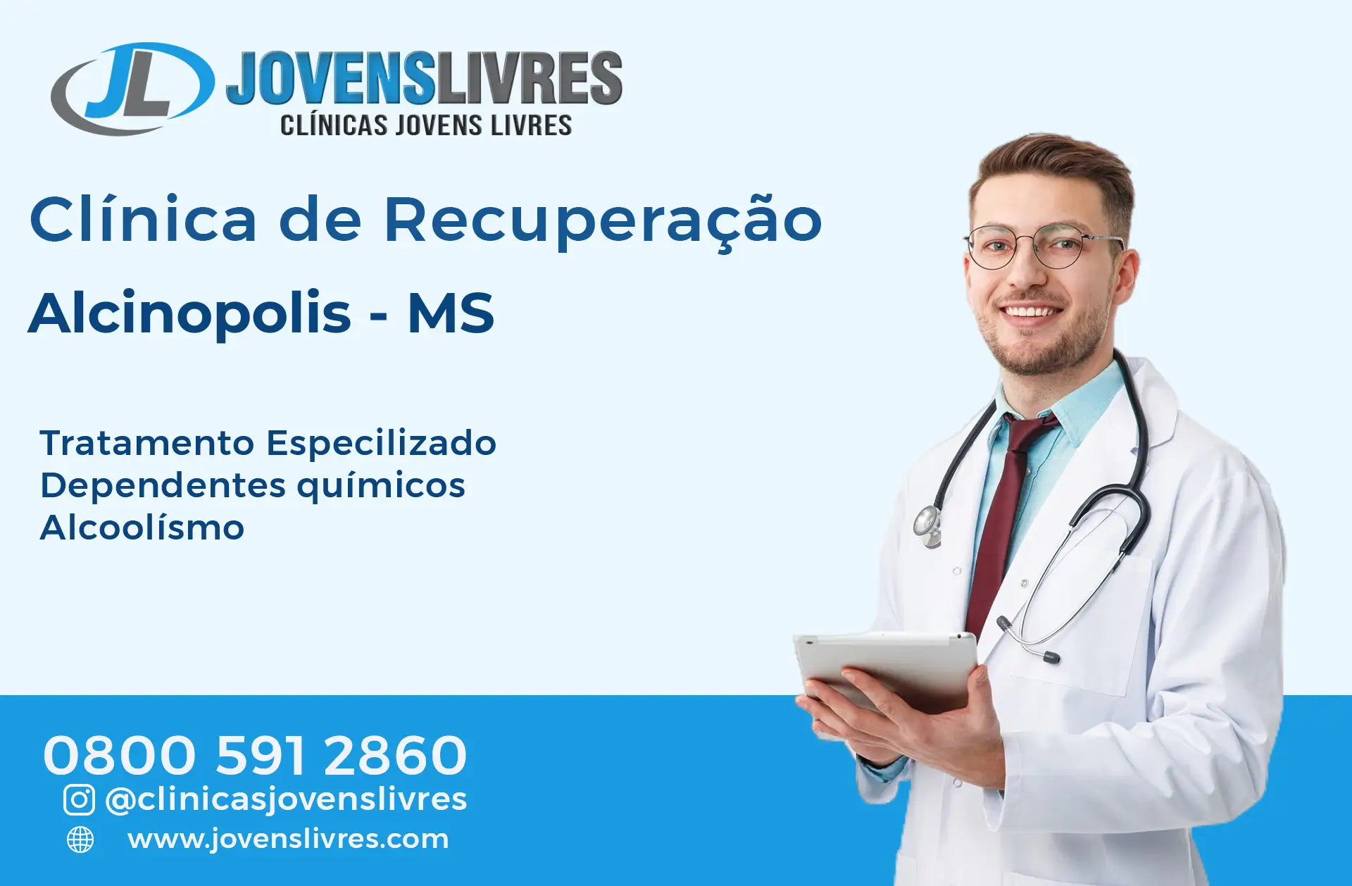 Clínica de Recuperação em Alcinópolis - MS