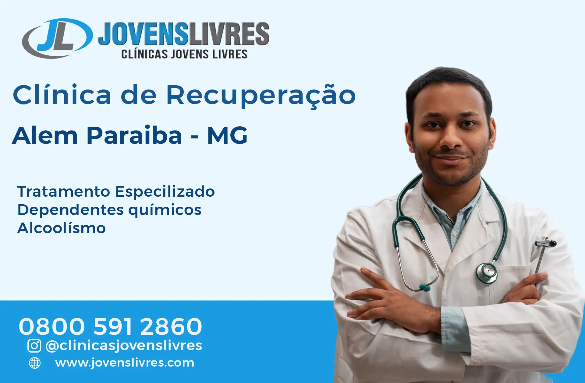 Clínica de Recuperação em Além Paraíba - MG