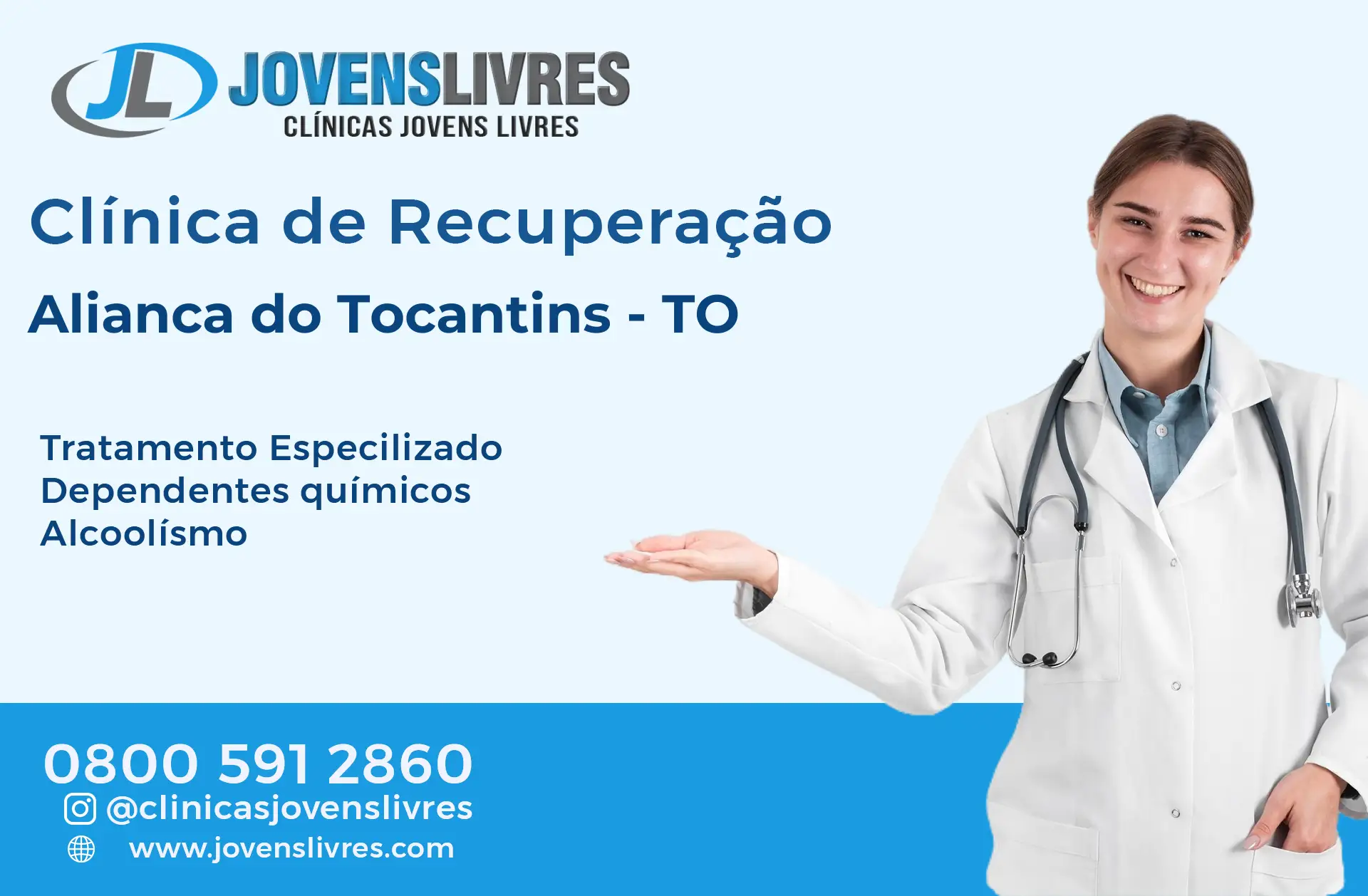 Clínica de Recuperação em Aliança do Tocantins - TO