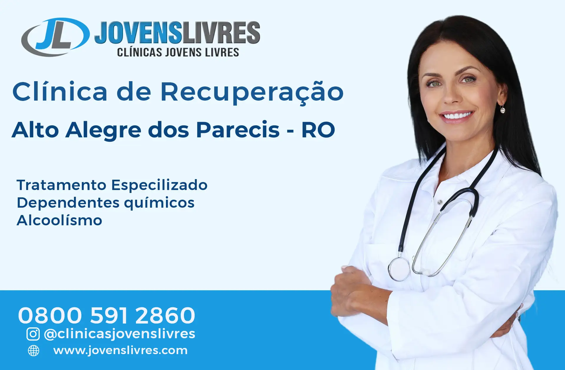 Clínica de Recuperação em Alto Alegre dos Parecis - RO