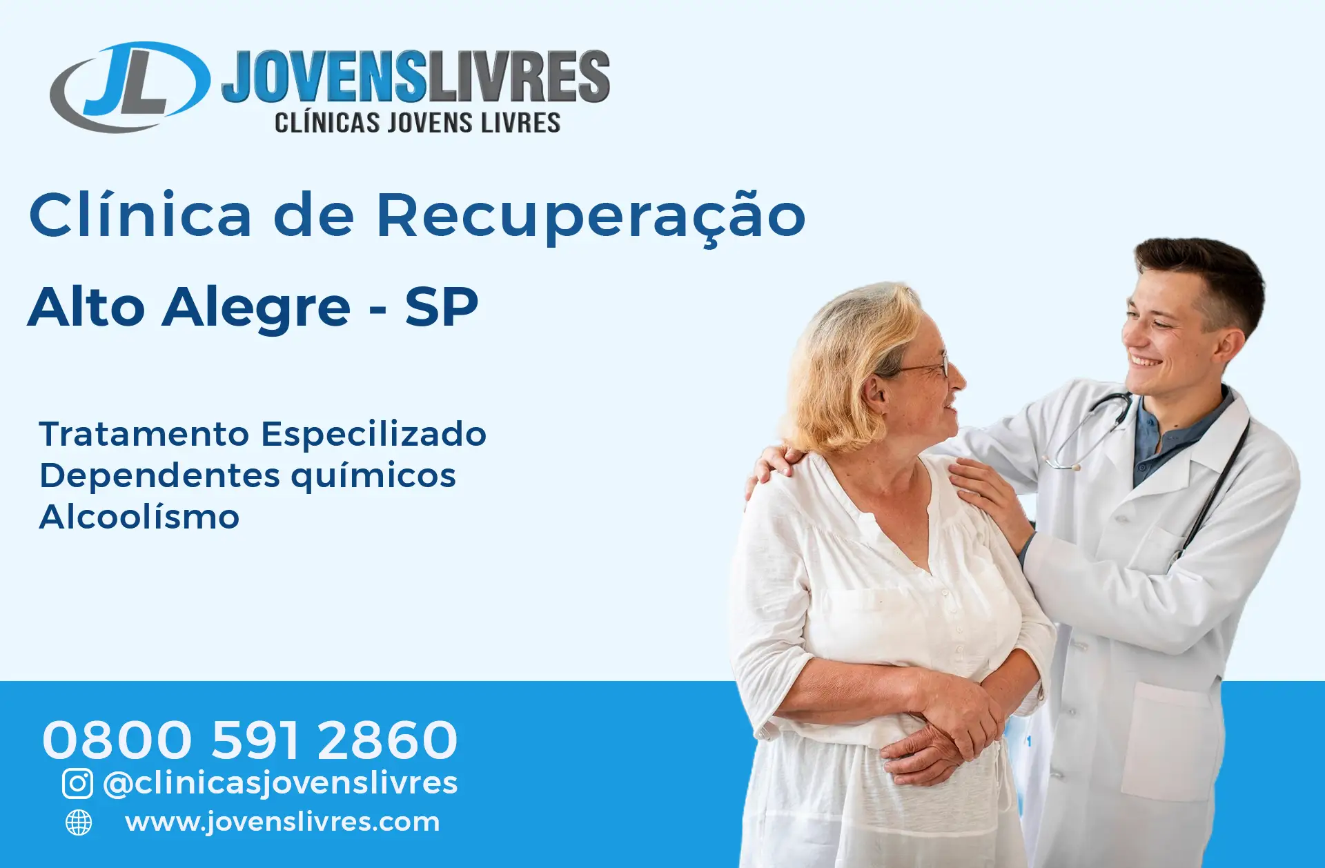 Clínica de Recuperação em Alto Alegre - SP