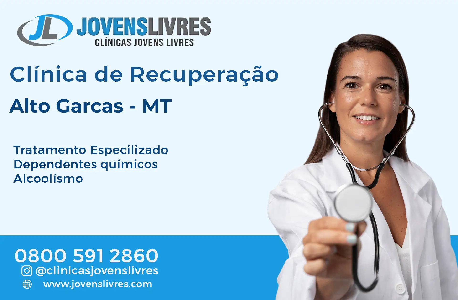 Clínica de Recuperação em Alto Garças - MT