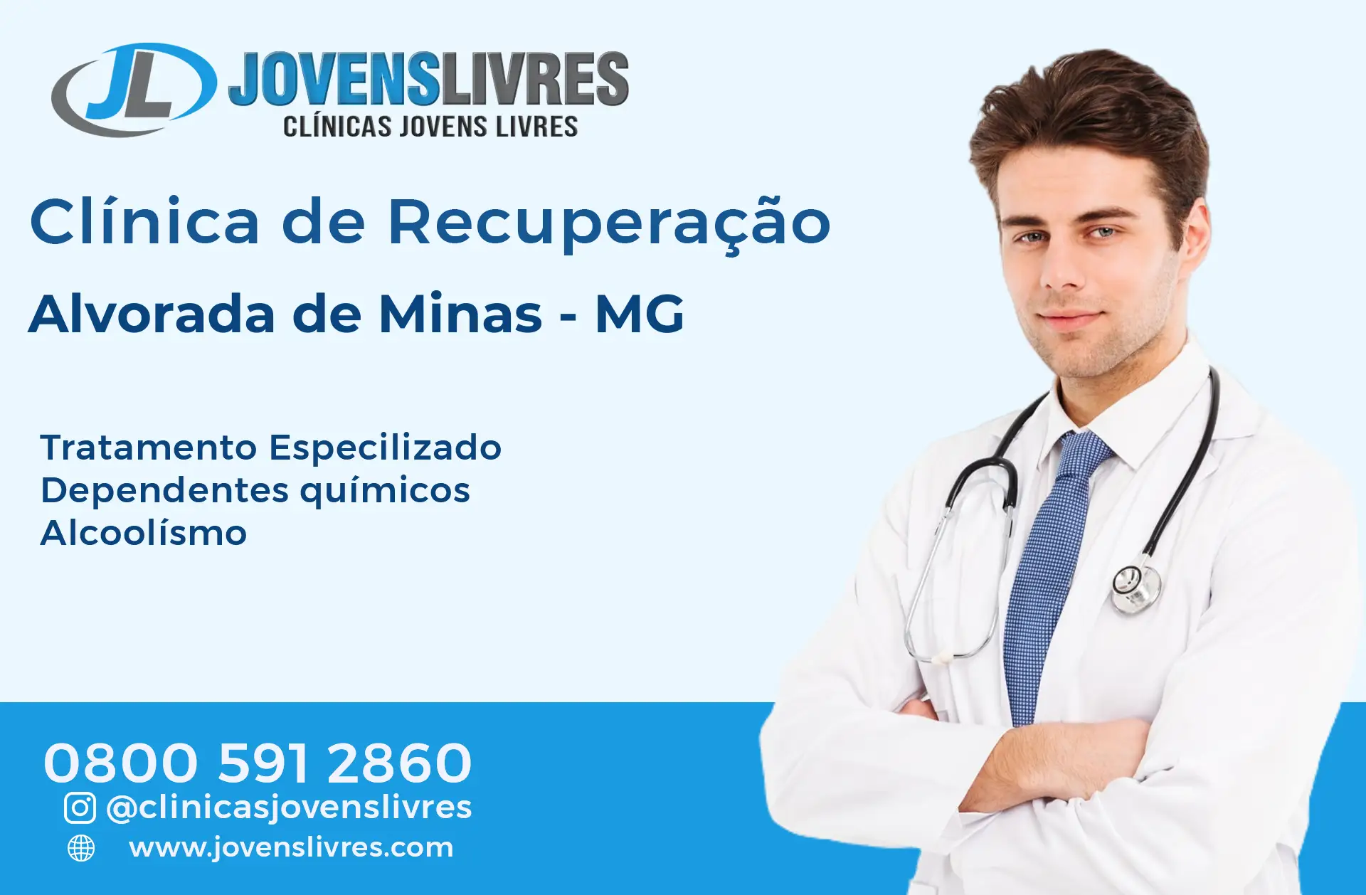 Clínica de Recuperação em Alvorada de Minas - MG