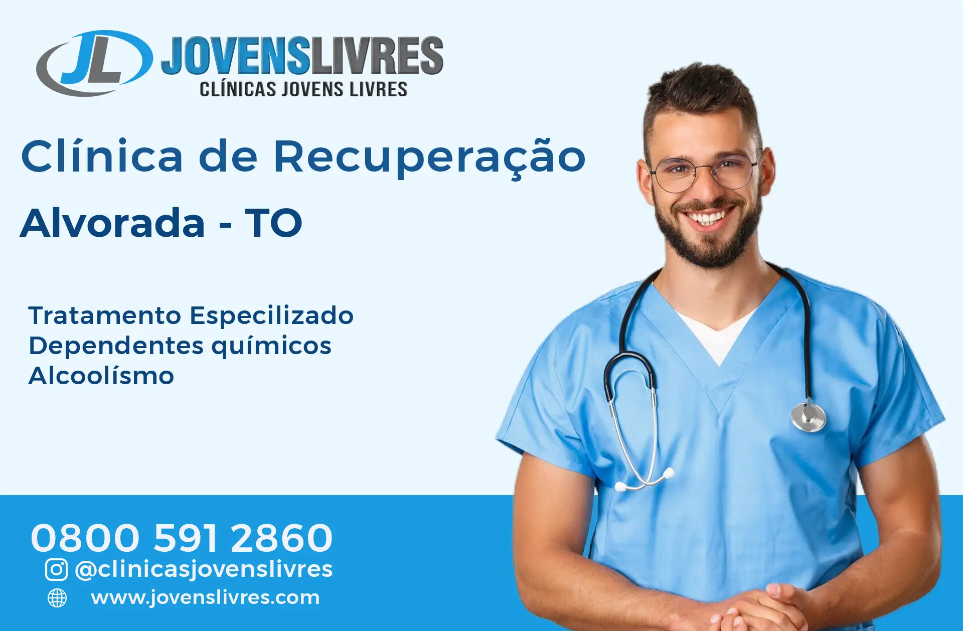 Clínica de Recuperação em Alvorada - TO