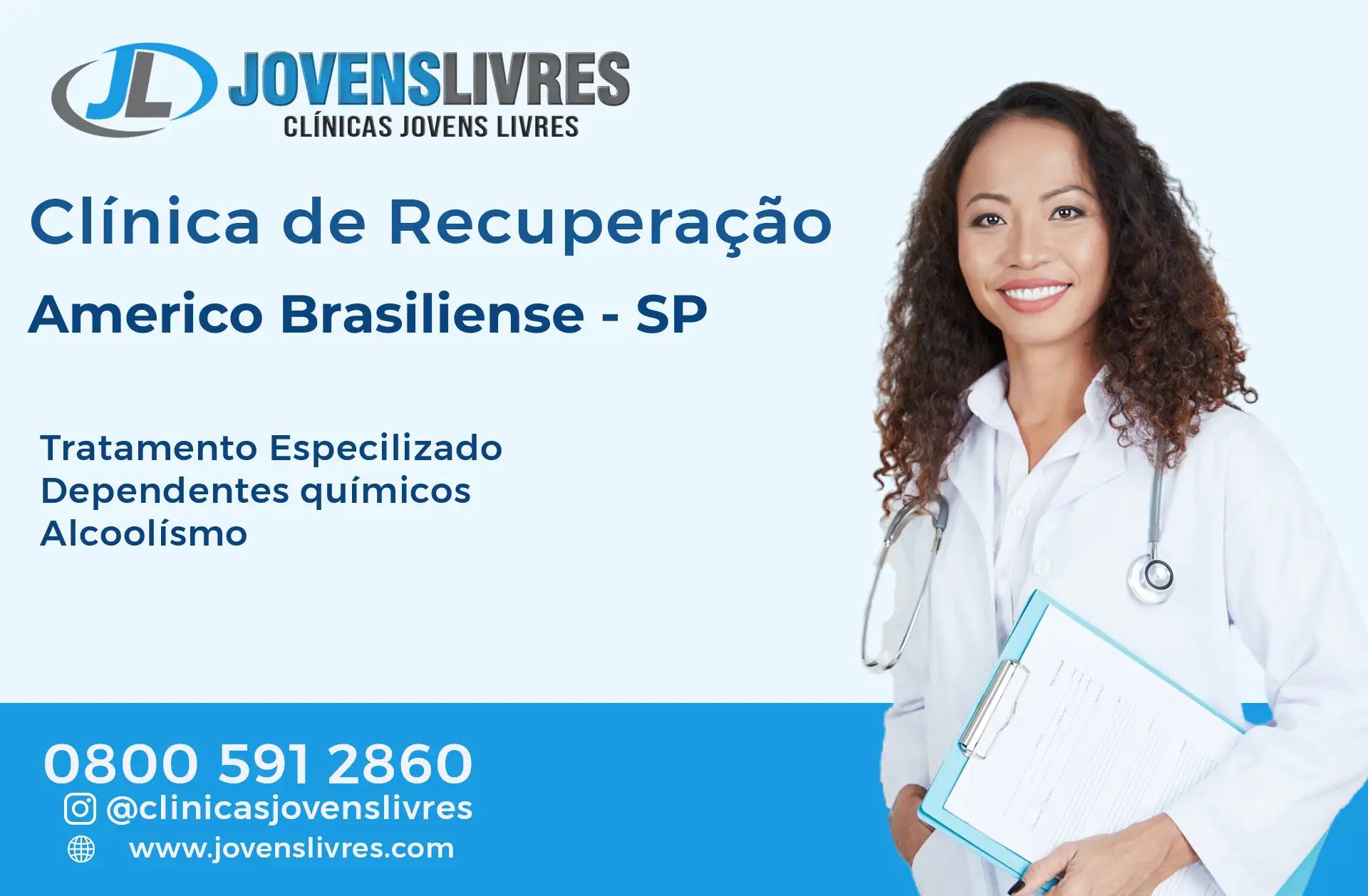 Clínica de Recuperação em Américo Brasiliense - SP