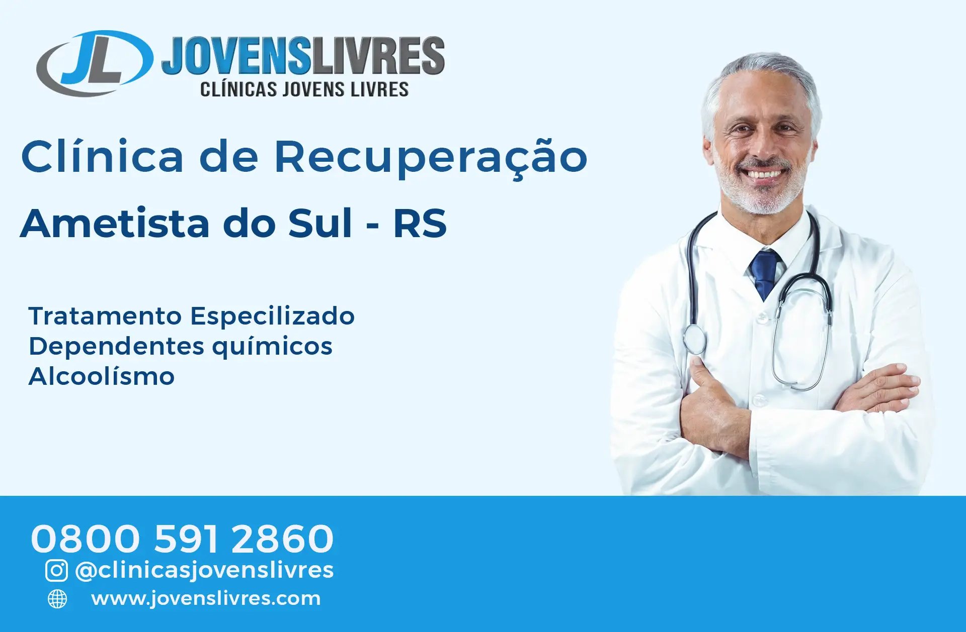 Clínica de Recuperação em Ametista do Sul - RS