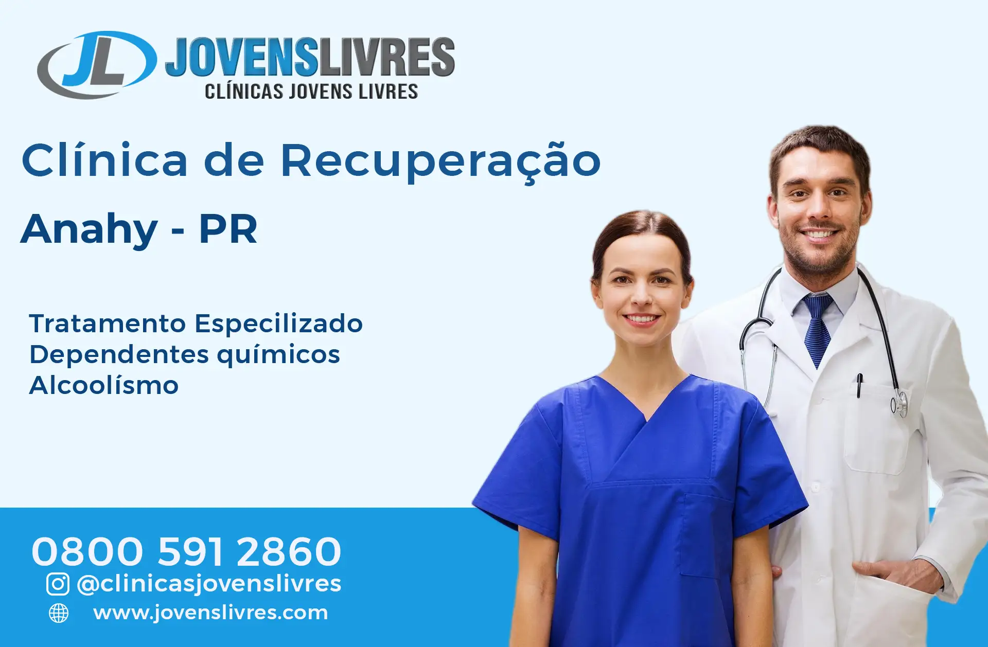 Clínica de Recuperação em Anahy - PR