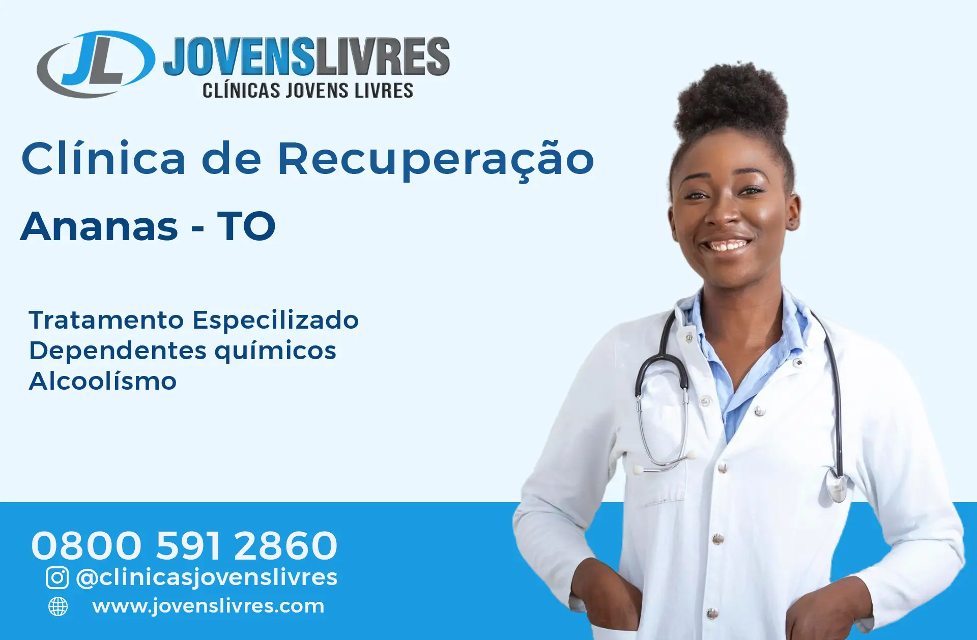 Clínica de Recuperação em Ananás - TO