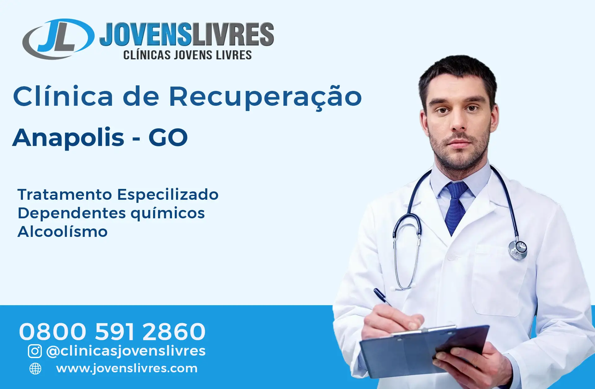 Clínica de Recuperação em Anápolis - GO