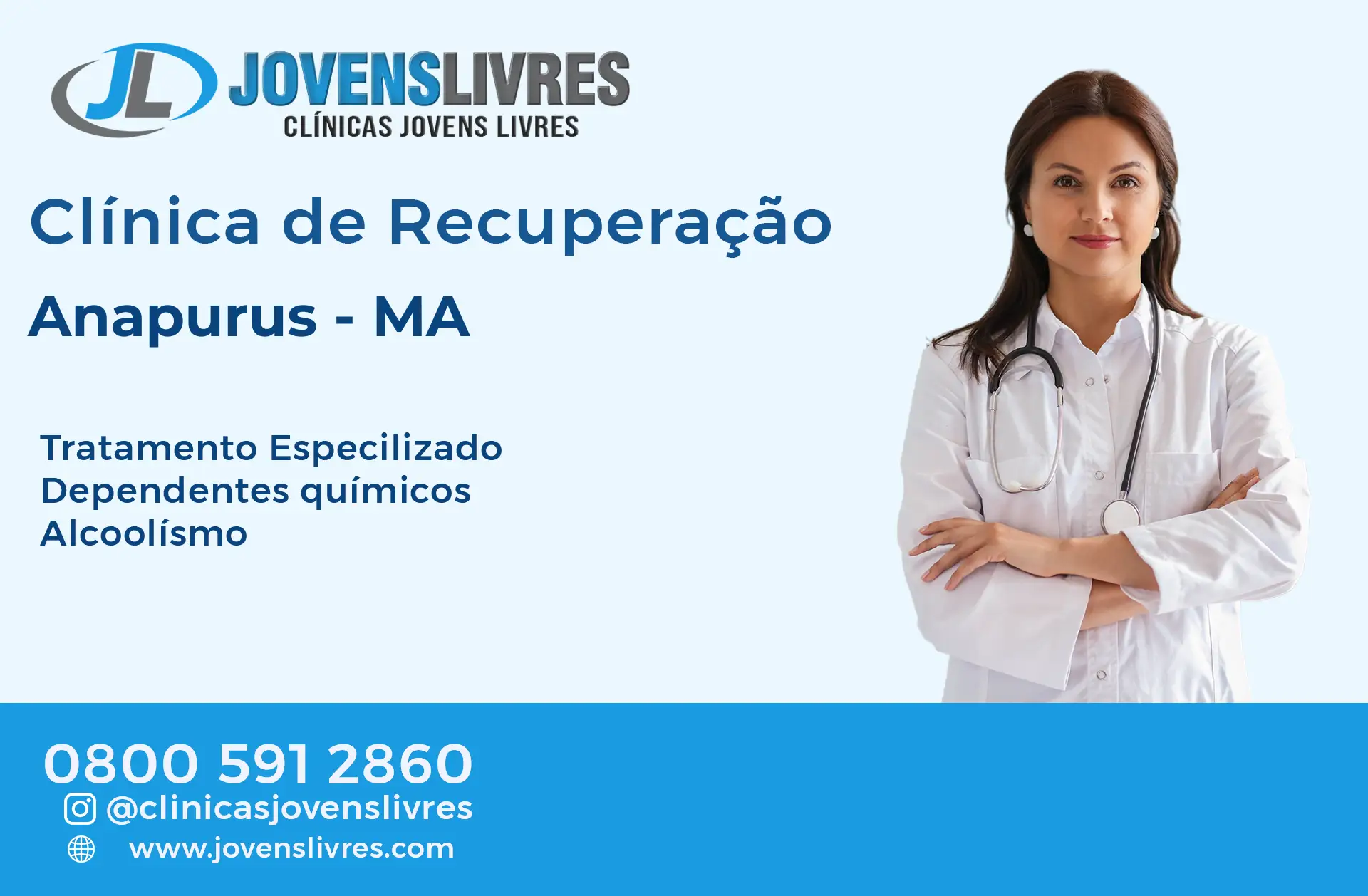 Clínica de Recuperação em Anapurus - MA