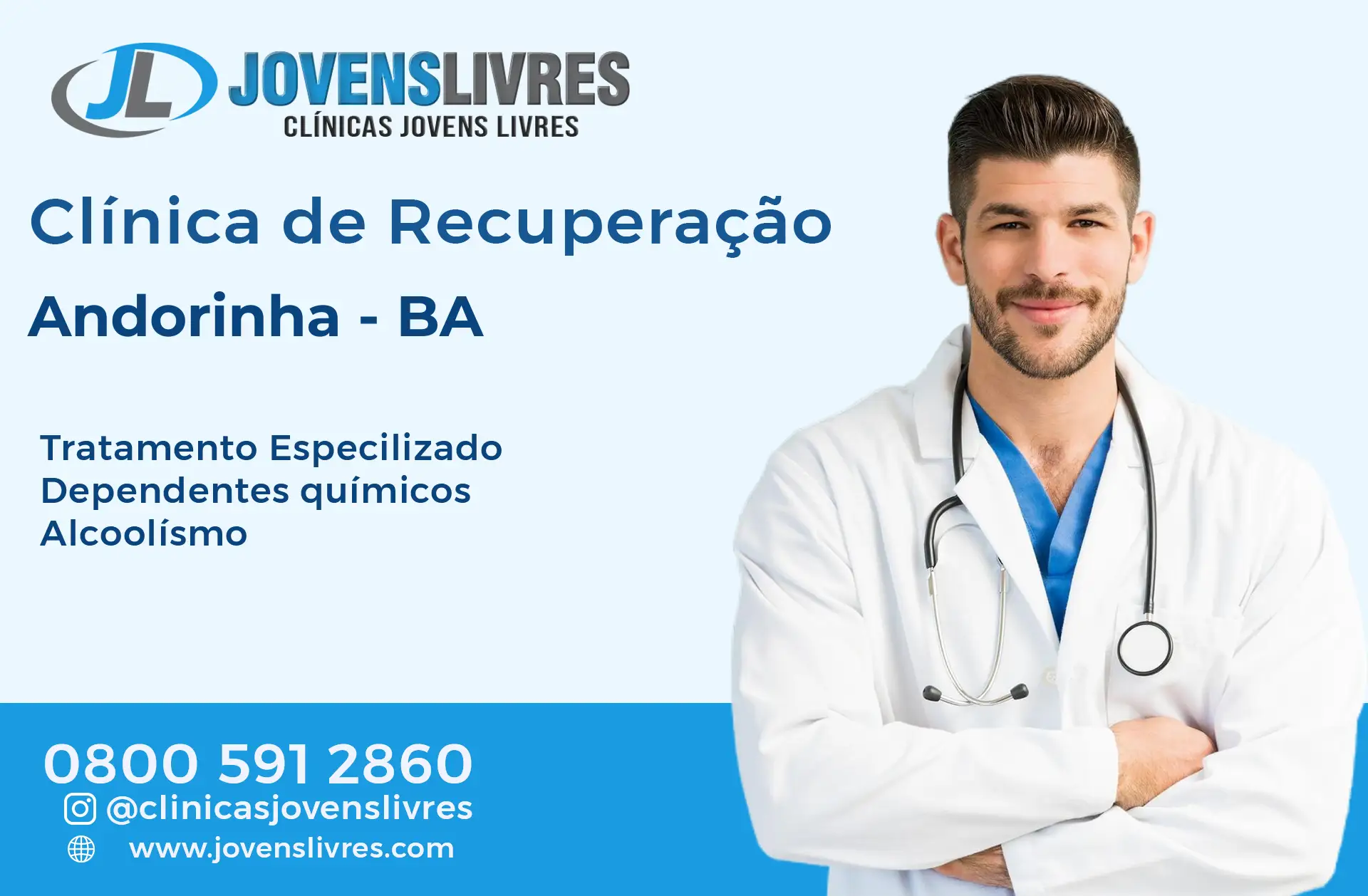 Clínica de Recuperação em Andorinha - BA