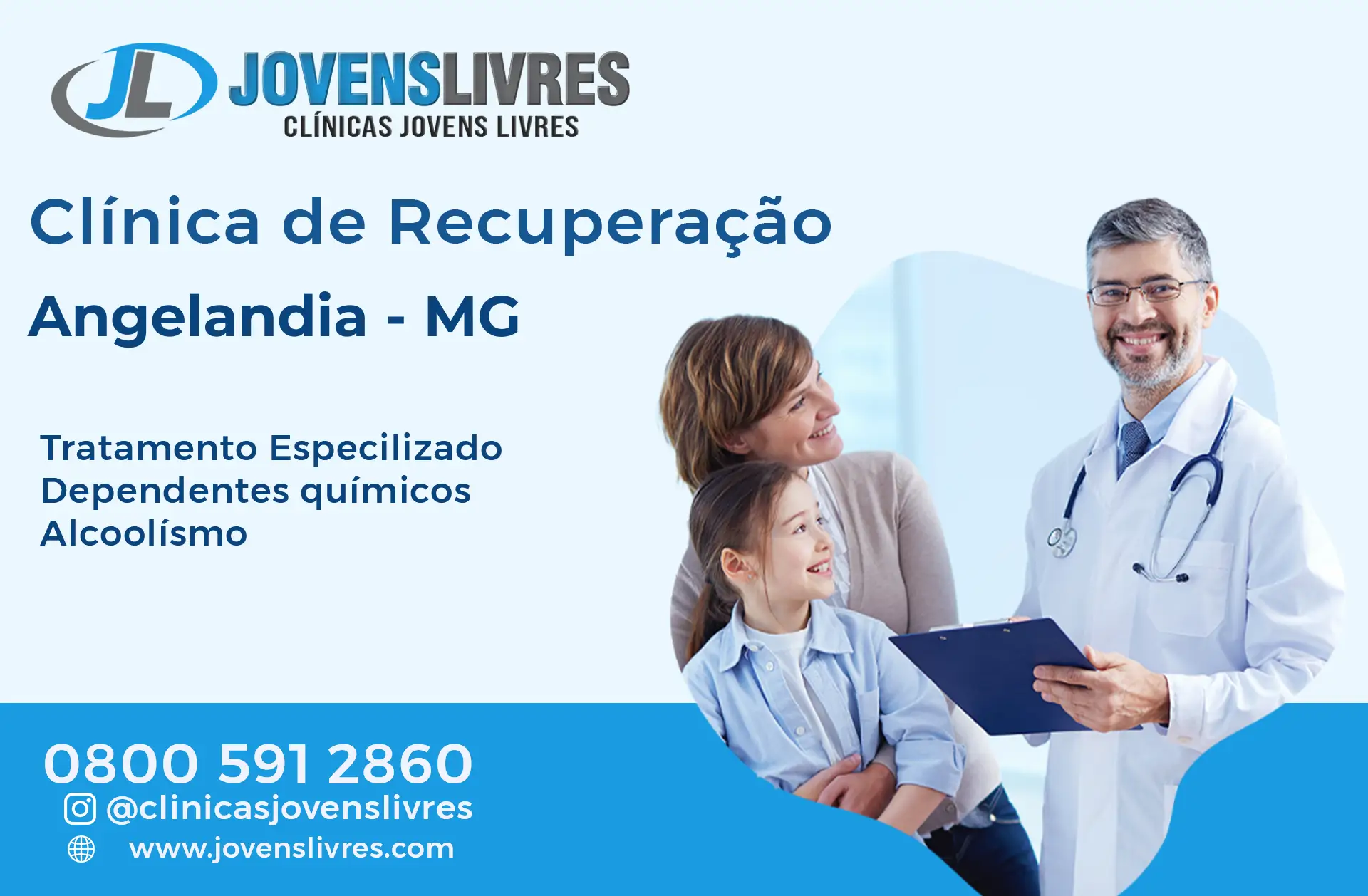 Clínica de Recuperação em Angelândia - MG