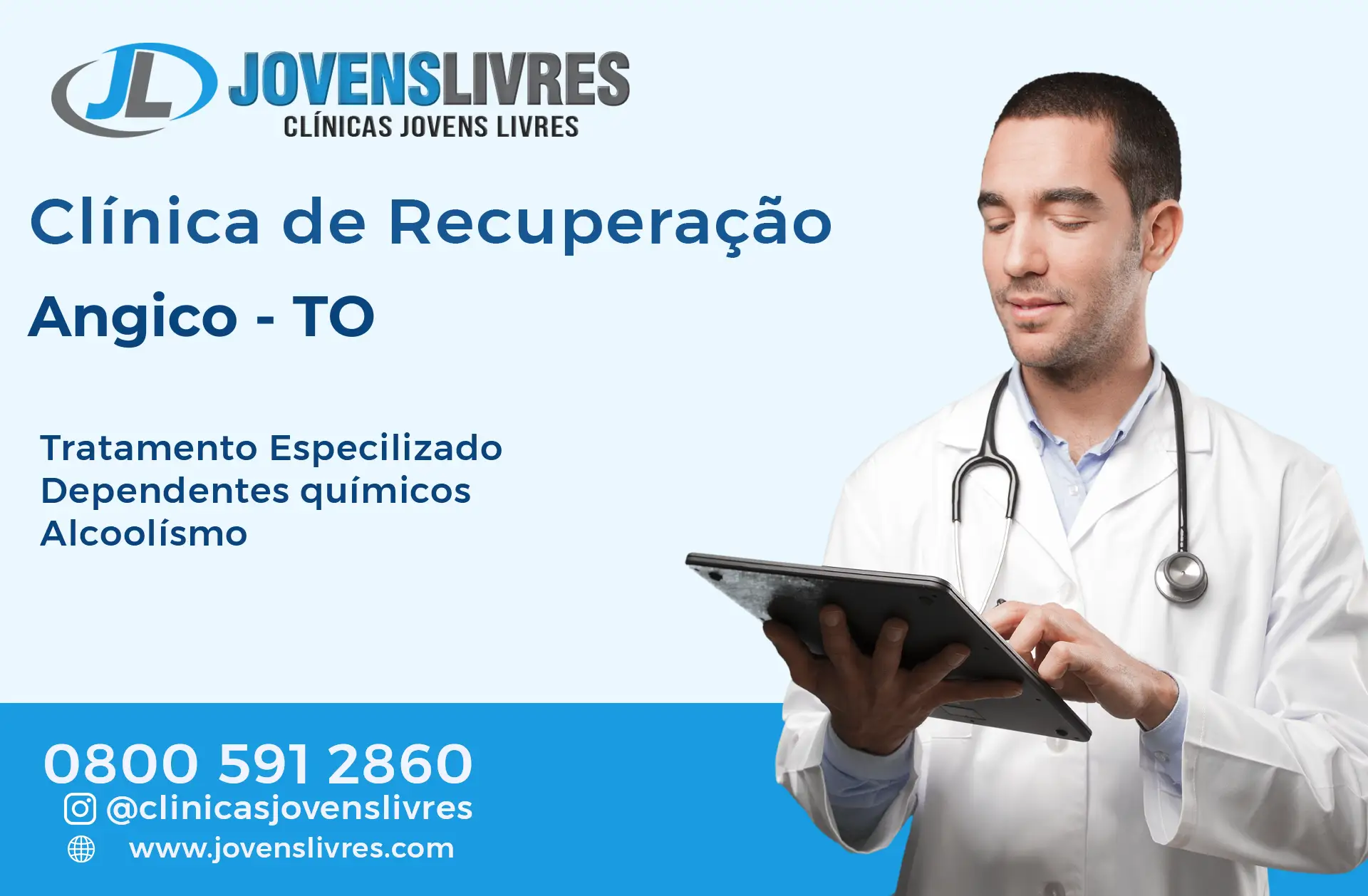 Clínica de Recuperação em Angico - TO