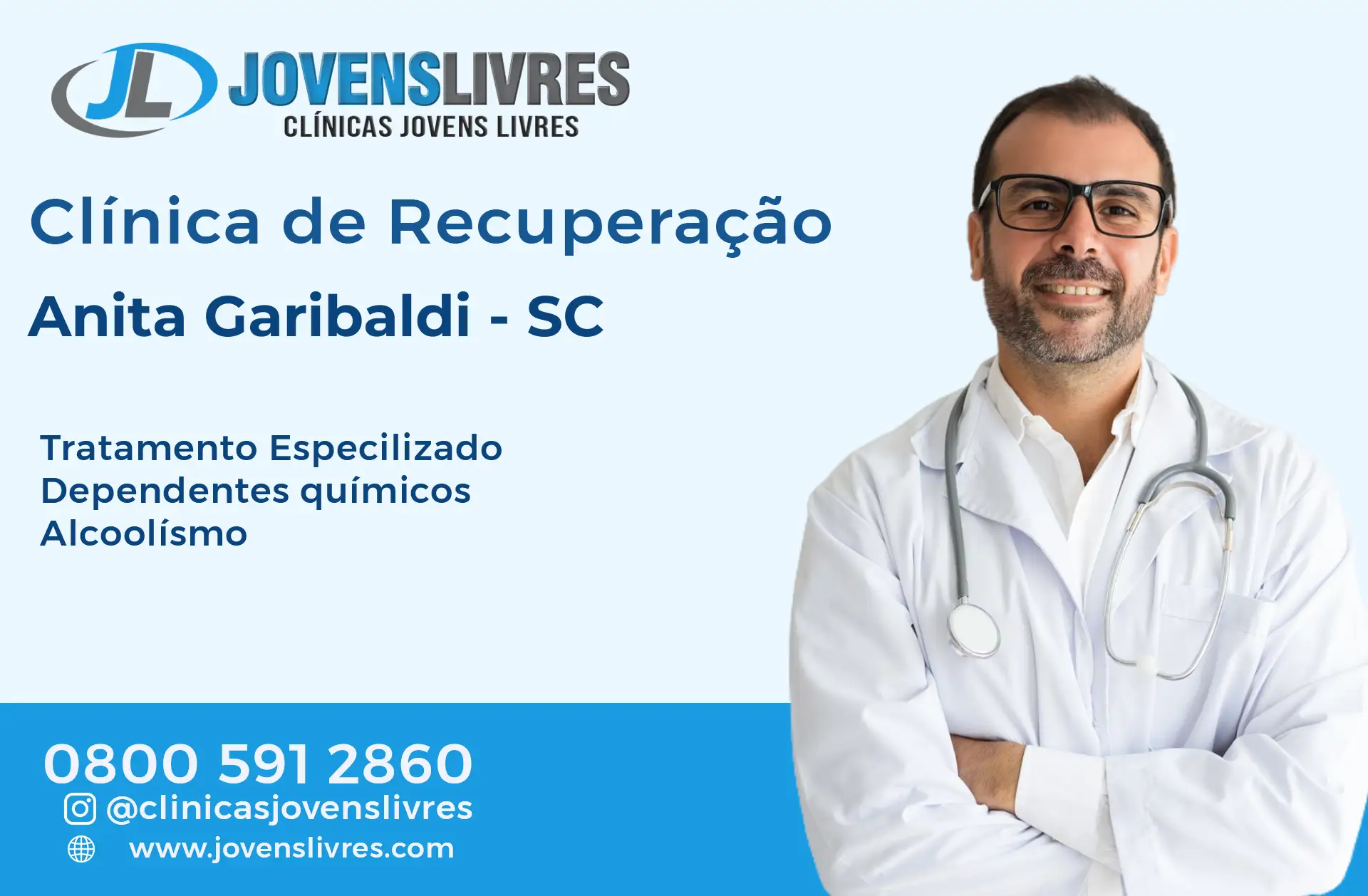 Clínica de Recuperação em Anita Garibaldi - SC