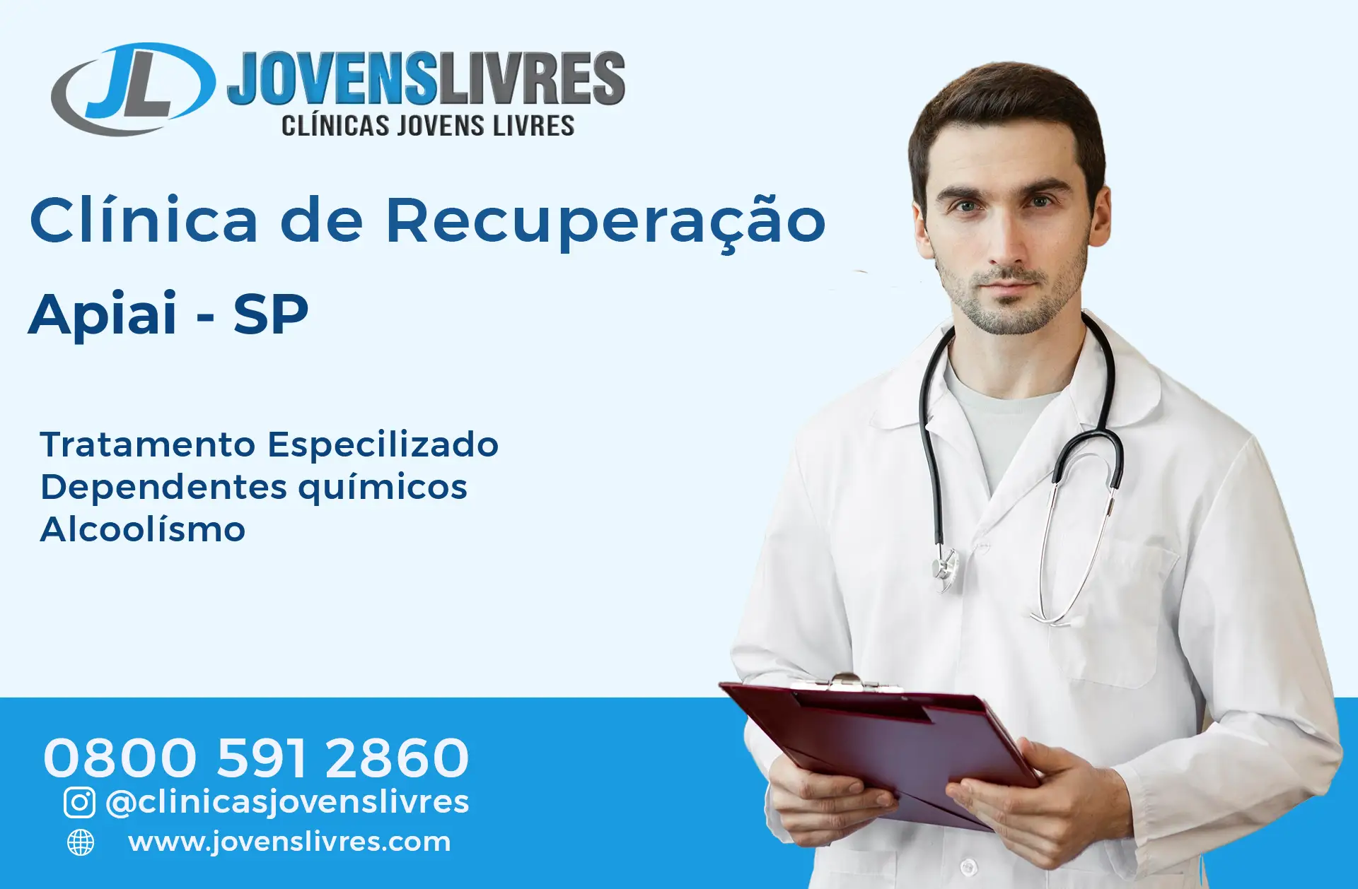 Clínica de Recuperação em Apiaí - SP