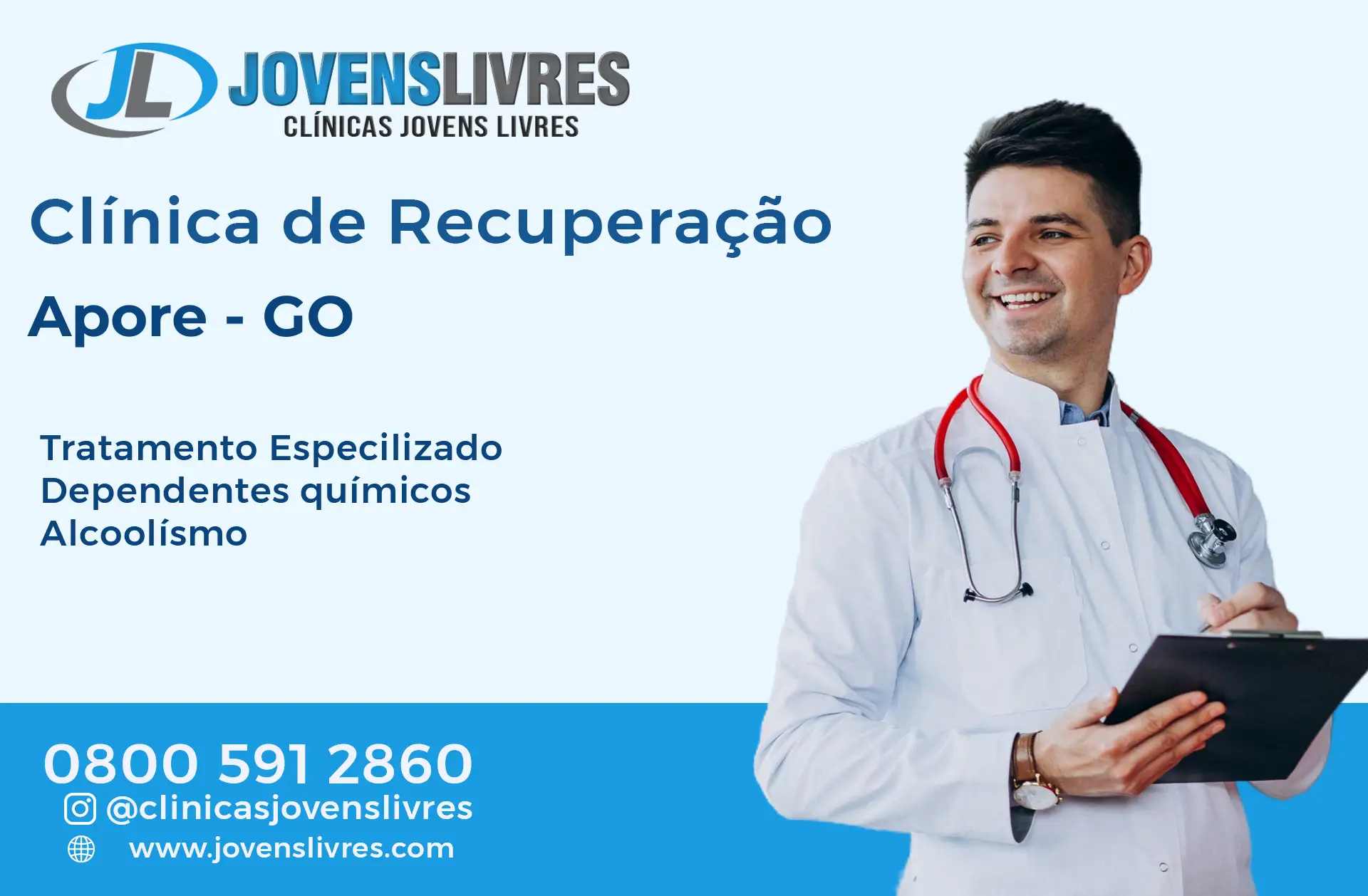 Clínica de Recuperação em Aporé - GO