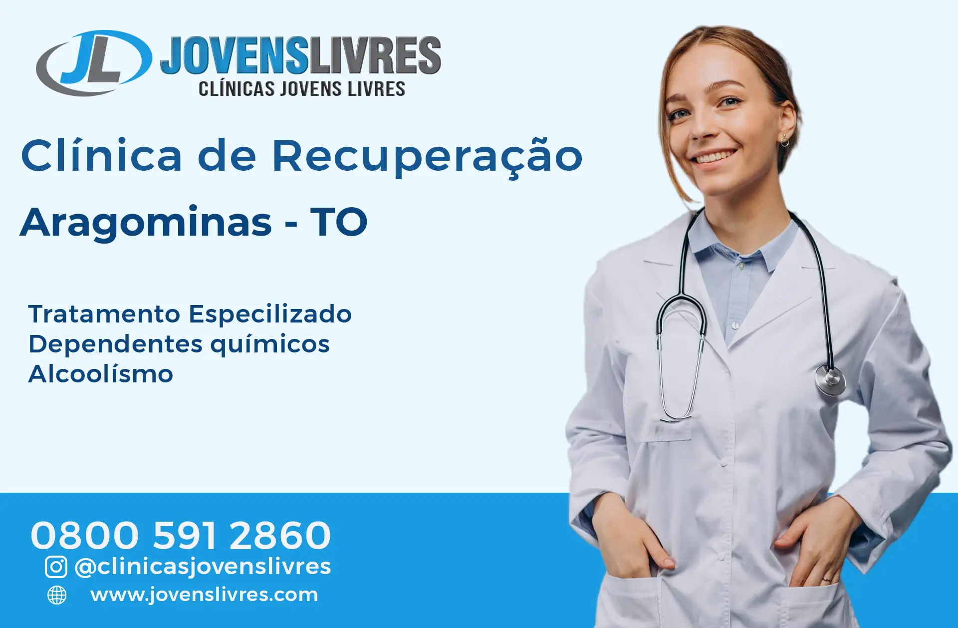 Clínica de Recuperação em Aragominas - TO