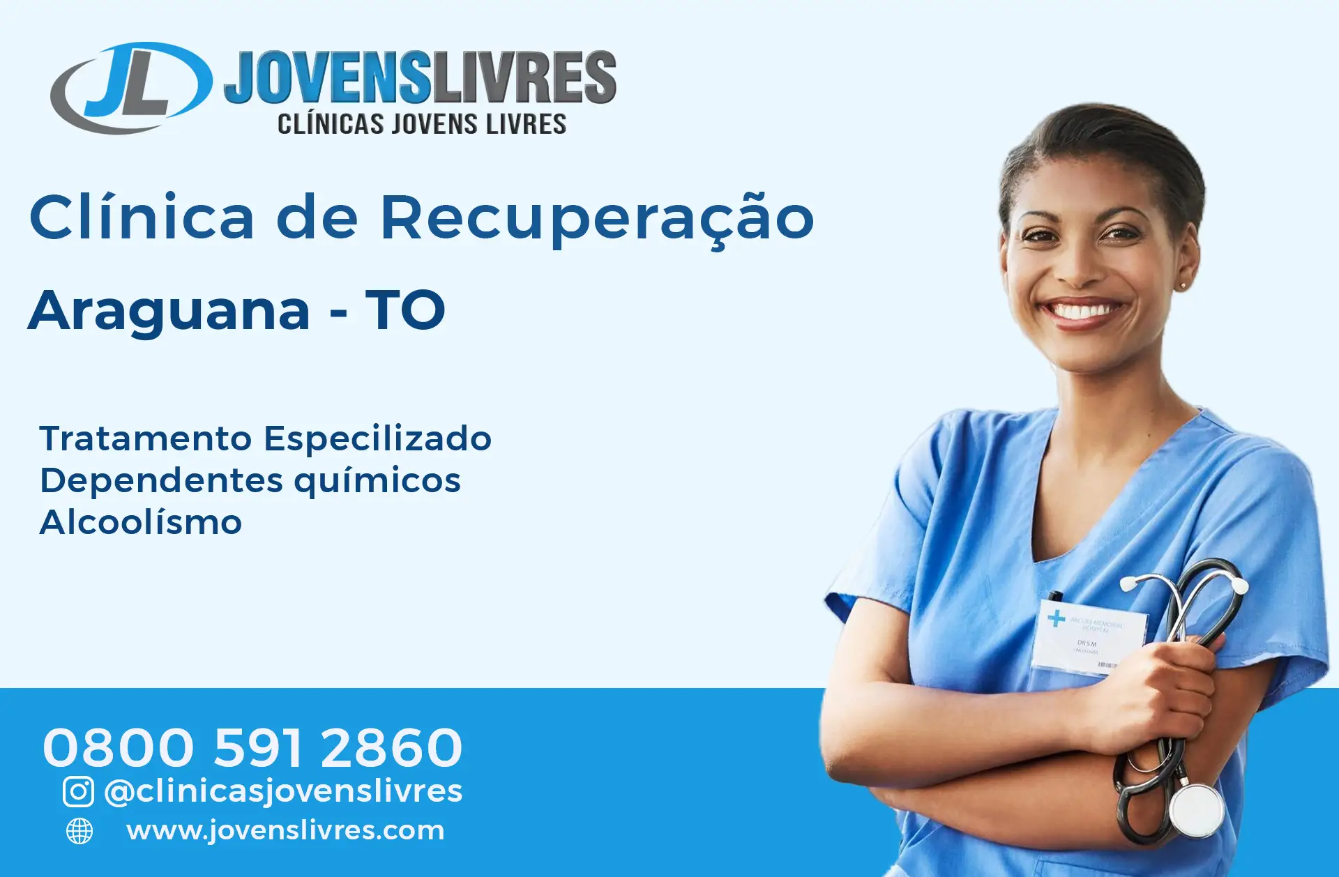 Clínica de Recuperação em Araguanã - TO