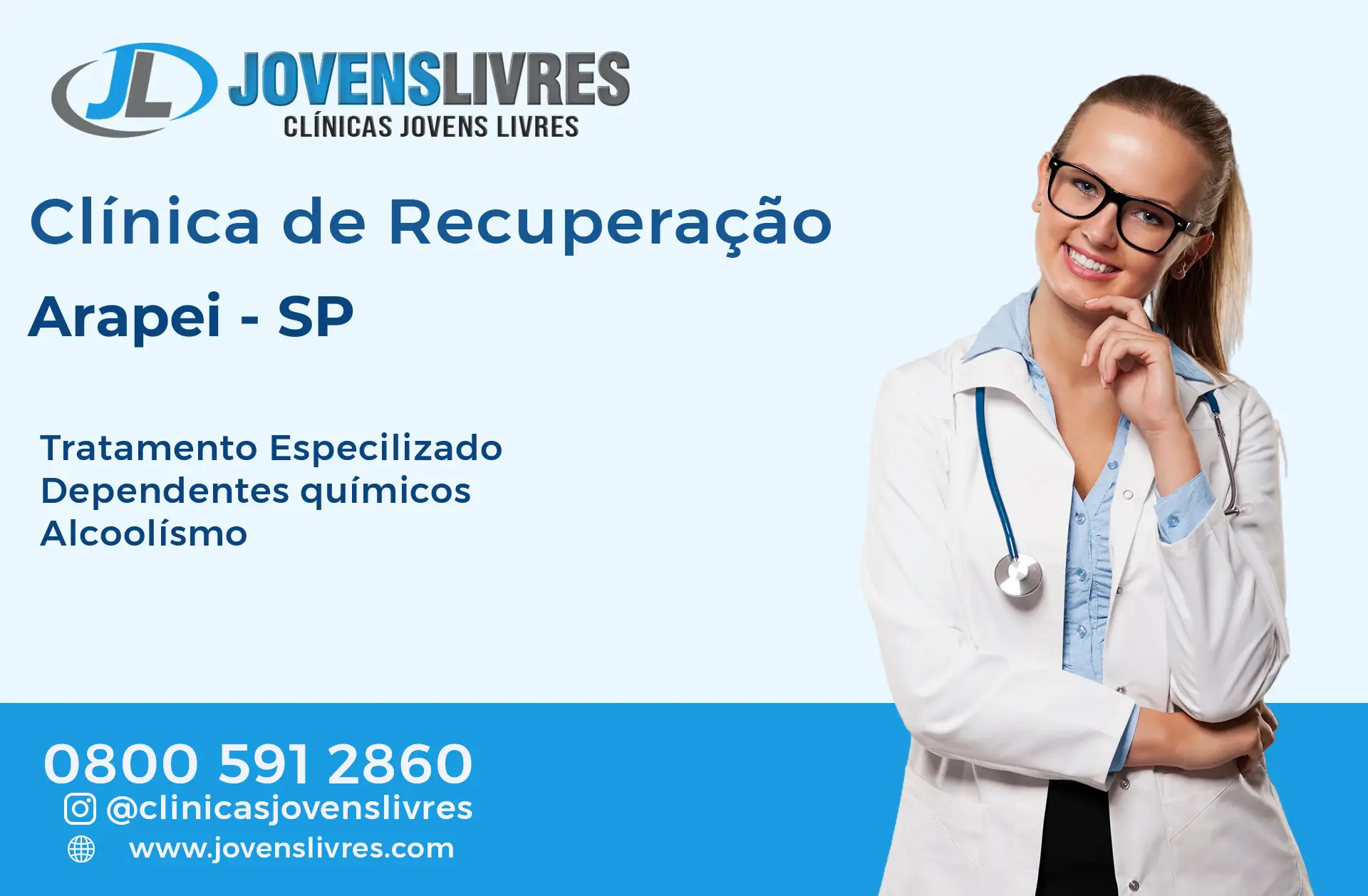 Clínica de Recuperação em Arapeí - SP