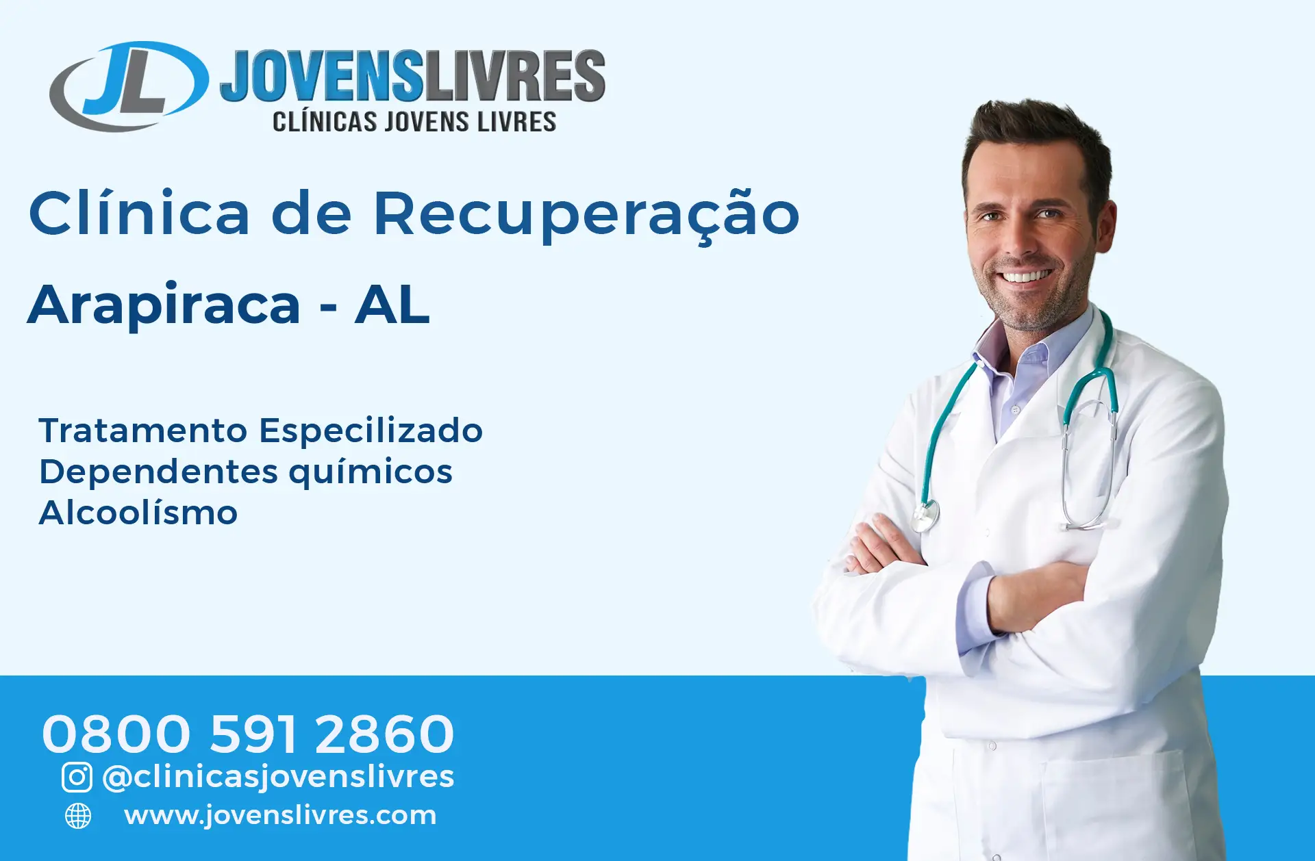 Clínica de Recuperação em Arapiraca - AL