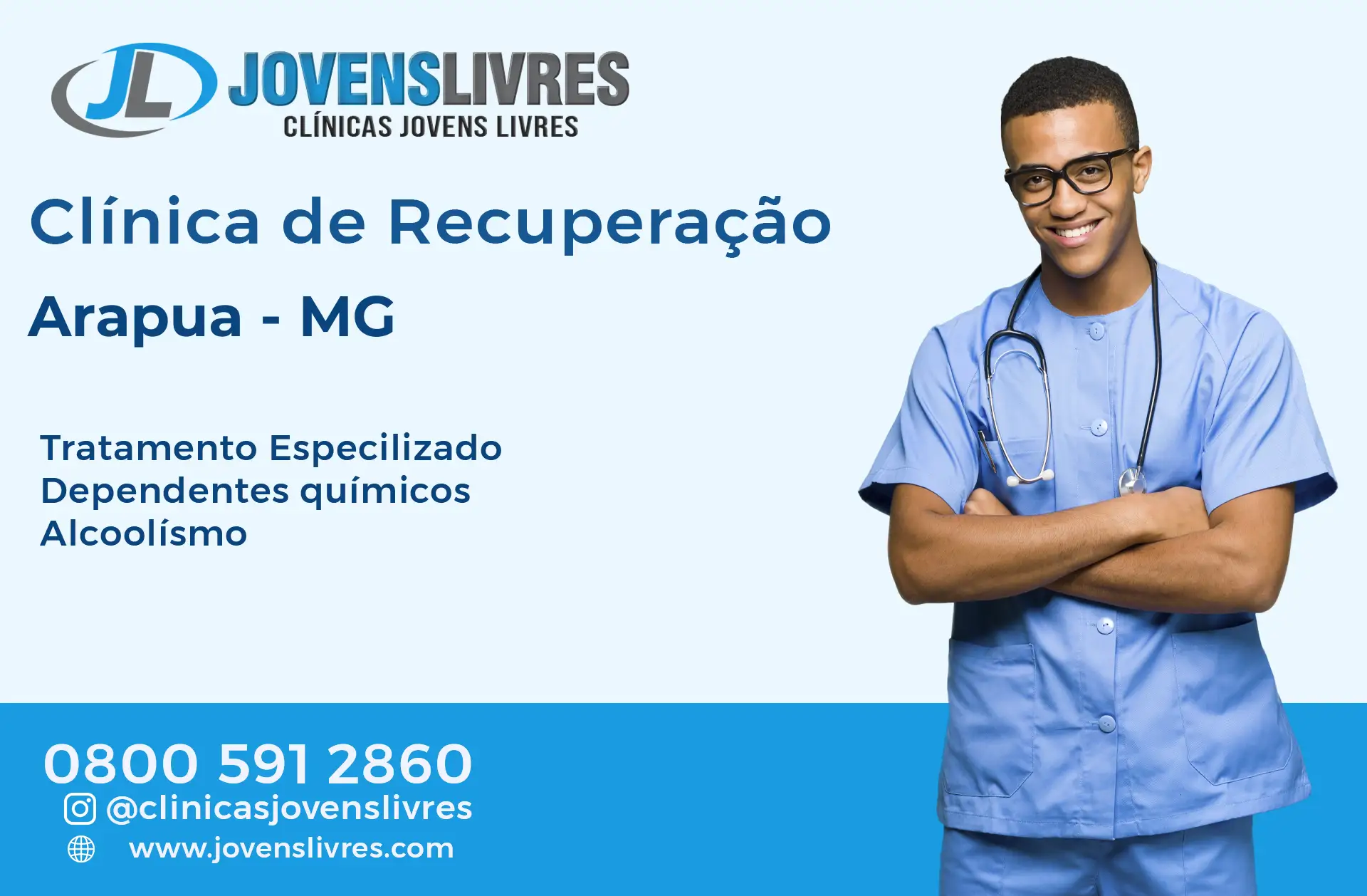 Clínica de Recuperação em Arapuá - MG