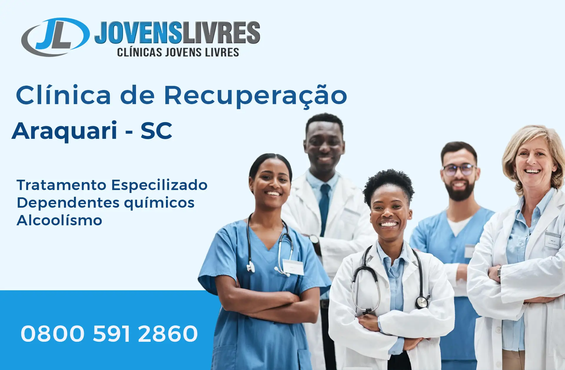 Clínica de Recuperação em Araquari - SC