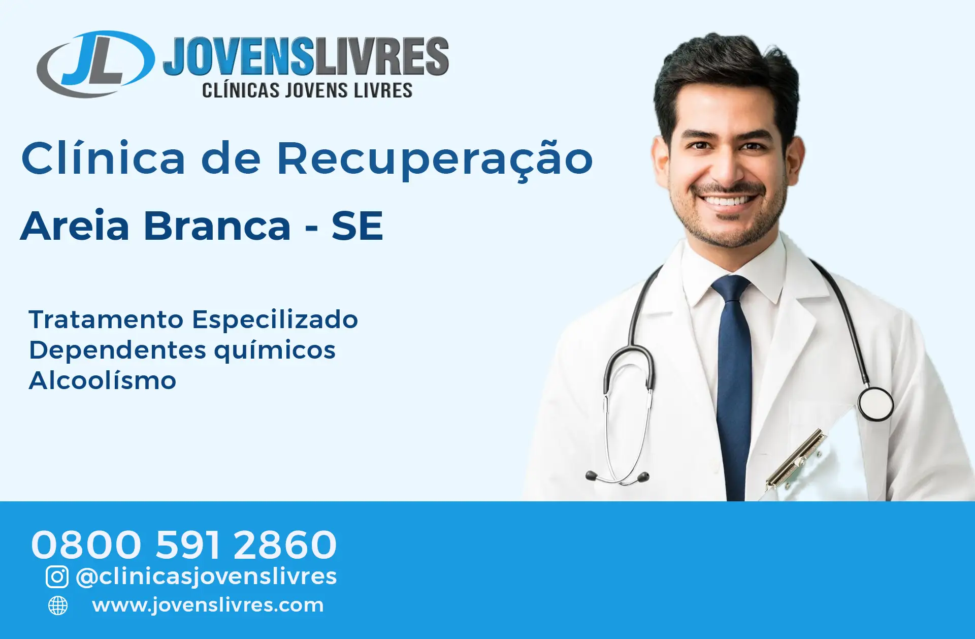 Clínica de Recuperação em Areia Branca - SE