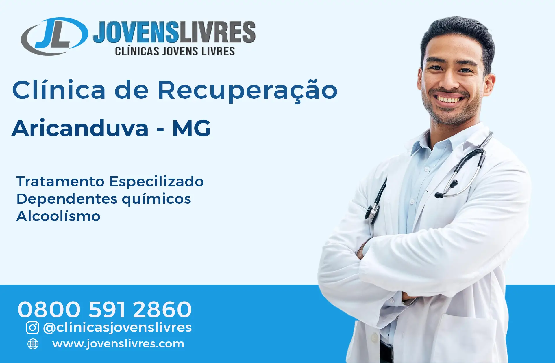 Clínica de Recuperação em Aricanduva - MG