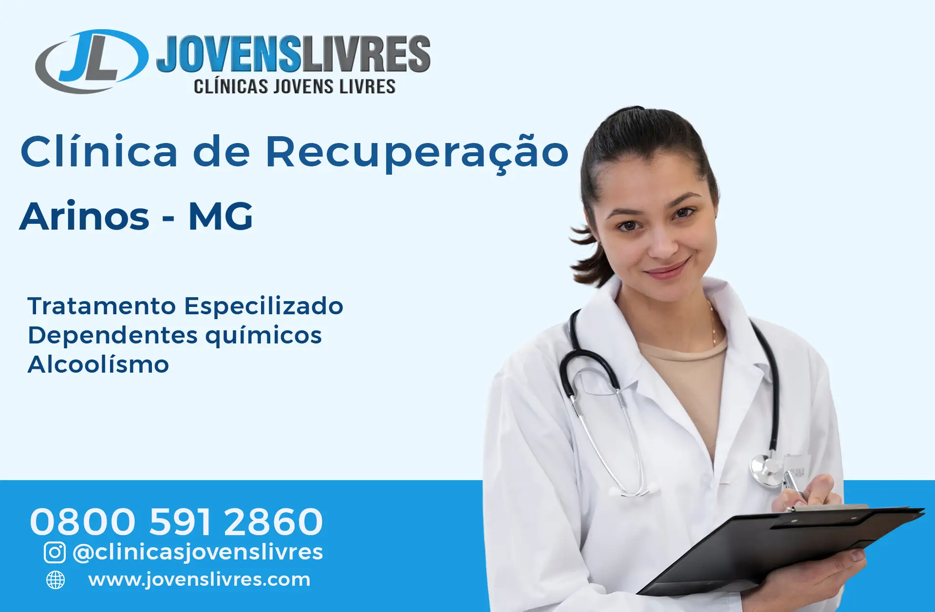 Clínica de Recuperação em Arinos - MG