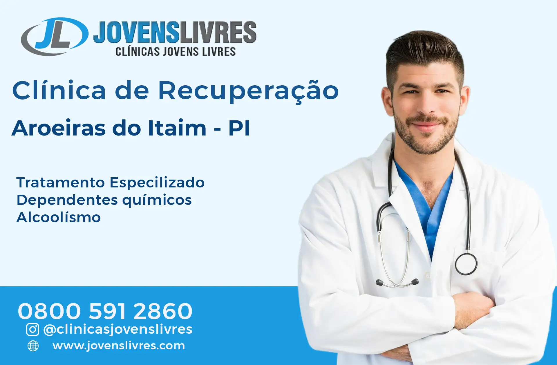 Clínica de Recuperação em Aroeiras do Itaim - PI