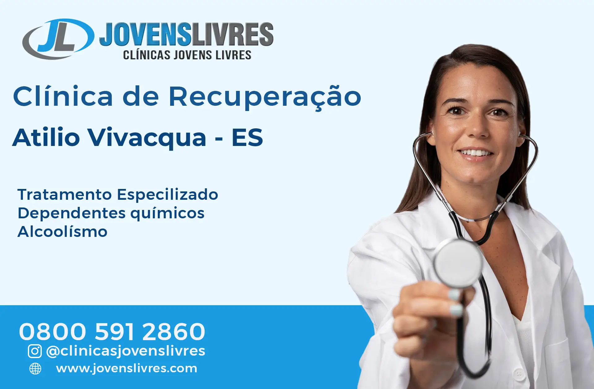 Clínica de Recuperação em Atílio Vivácqua - ES