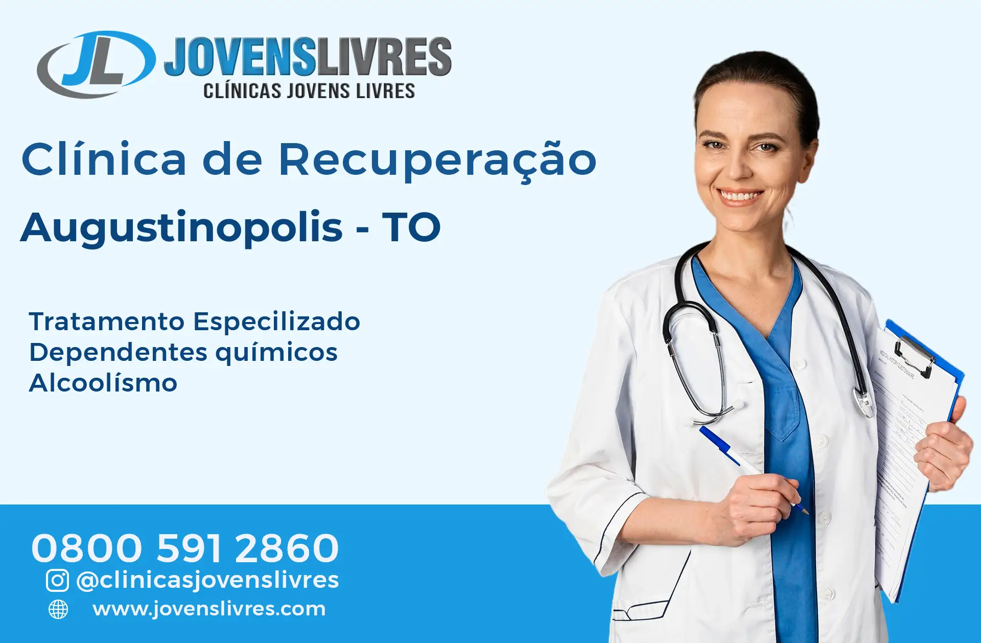 Clínica de Recuperação em Augustinópolis - TO