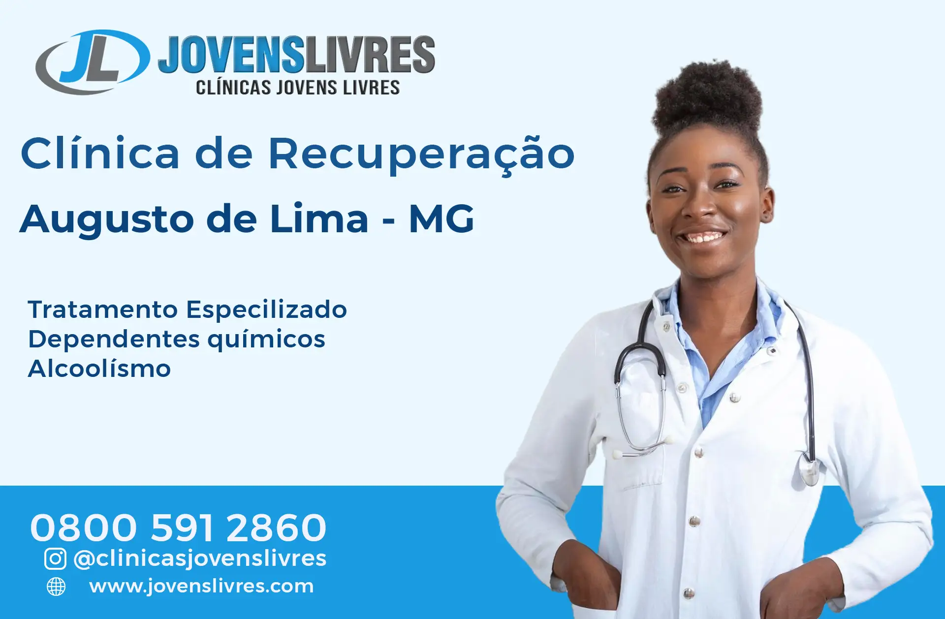 Clínica de Recuperação em Augusto de Lima - MG